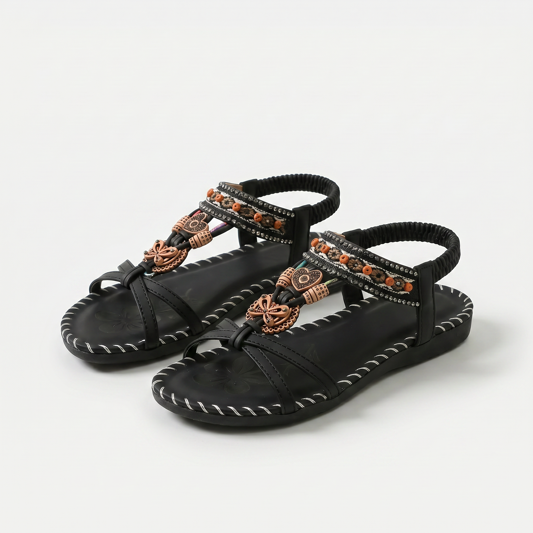 Nada – Orthopädische Sandalen im Ibiza-Stil für Komfort & Eleganz  - By Qivii
