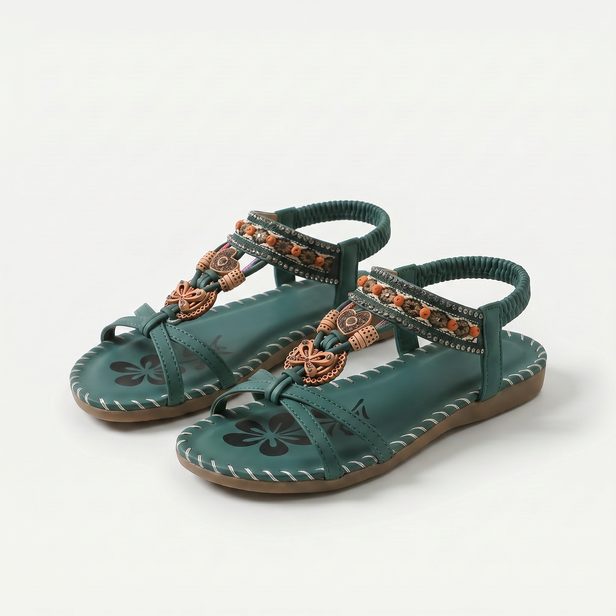 Nada – Orthopädische Sandalen im Ibiza-Stil für Komfort & Eleganz  - By Qivii