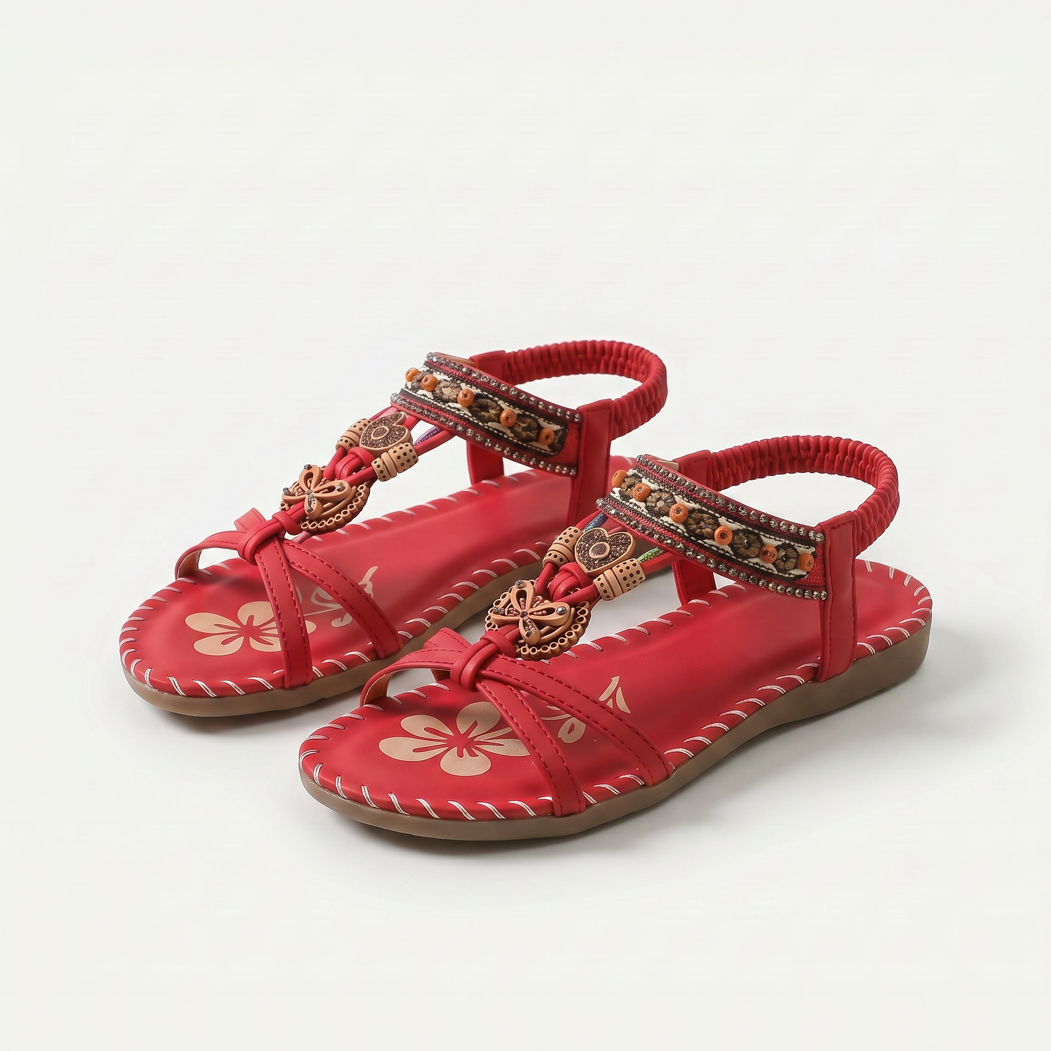 Nada – Orthopädische Sandalen im Ibiza-Stil für Komfort & Eleganz  - By Qivii