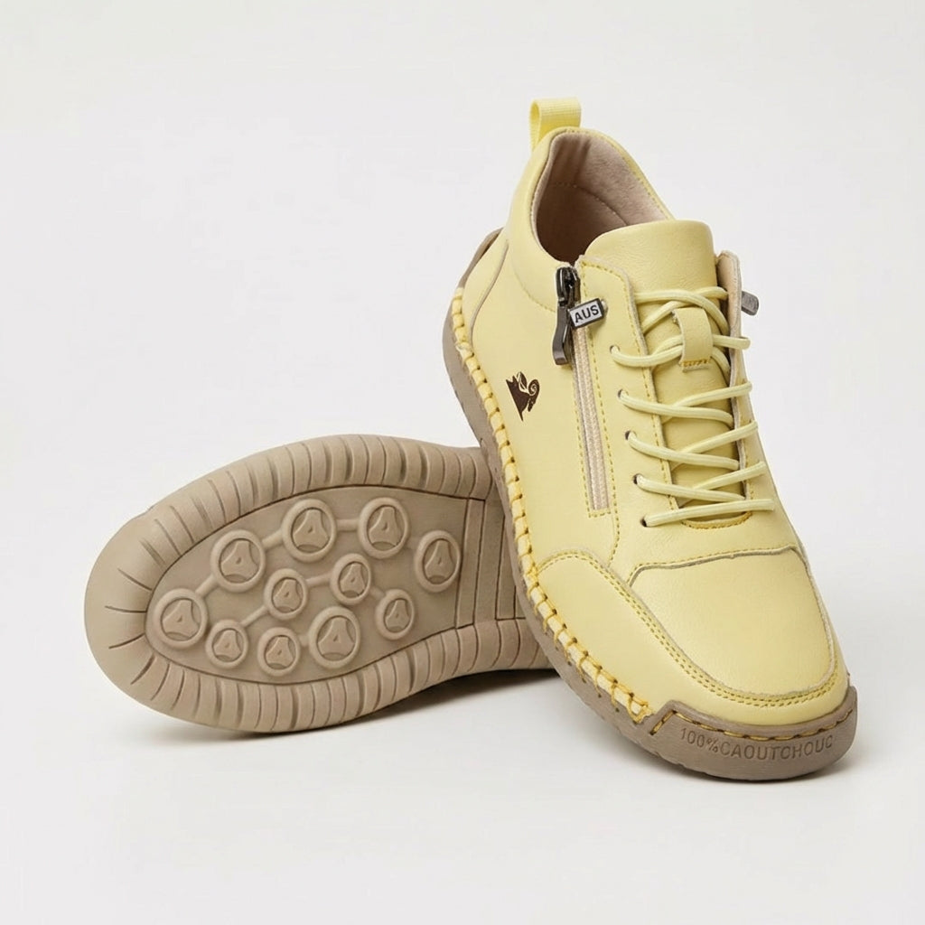 Mila  – Komfortable orthopädische Sneakers + Reißverschluss  - By Qivii
