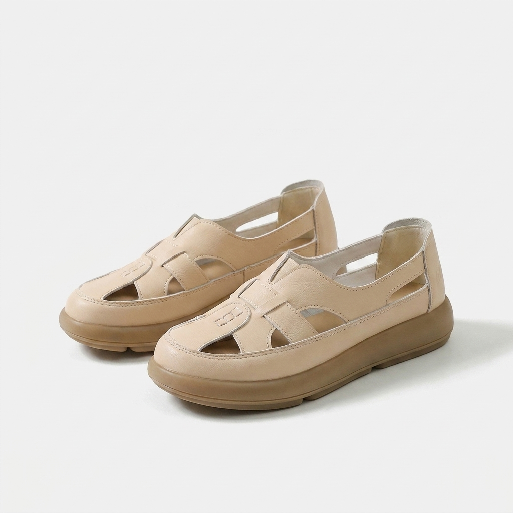 Nina – Stylische Sommer-Sandalen mit Plateau-Sohle  - By Qivii