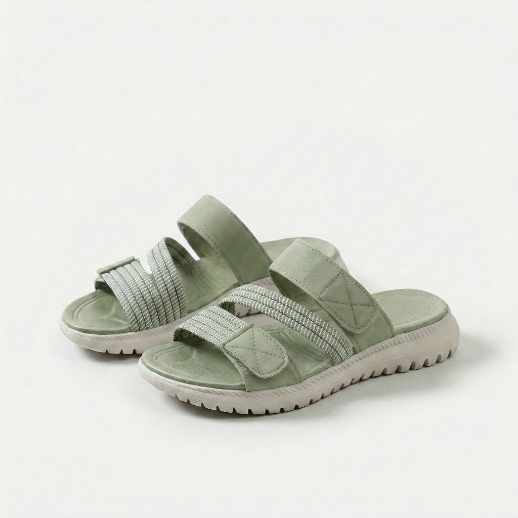 Cleo - Sportliche Komfort-Sandale mit Plateausohle  - By Qivii