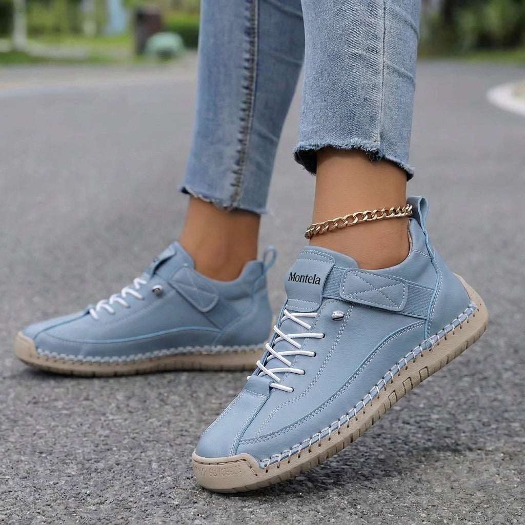 Mia – Komfortable & Schmerzfreie Orthopädische Sneakers  - By Qivii