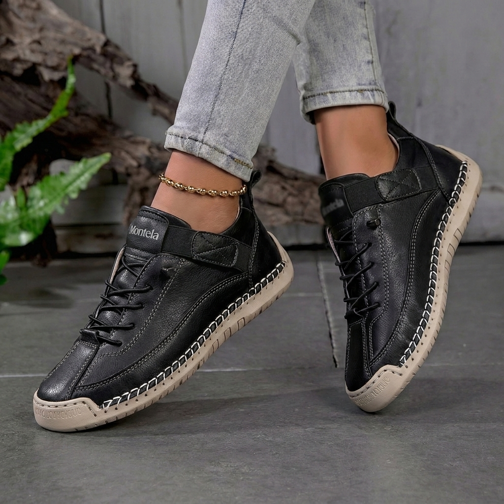 Mia – Komfortable & Schmerzfreie Orthopädische Sneakers  - By Qivii