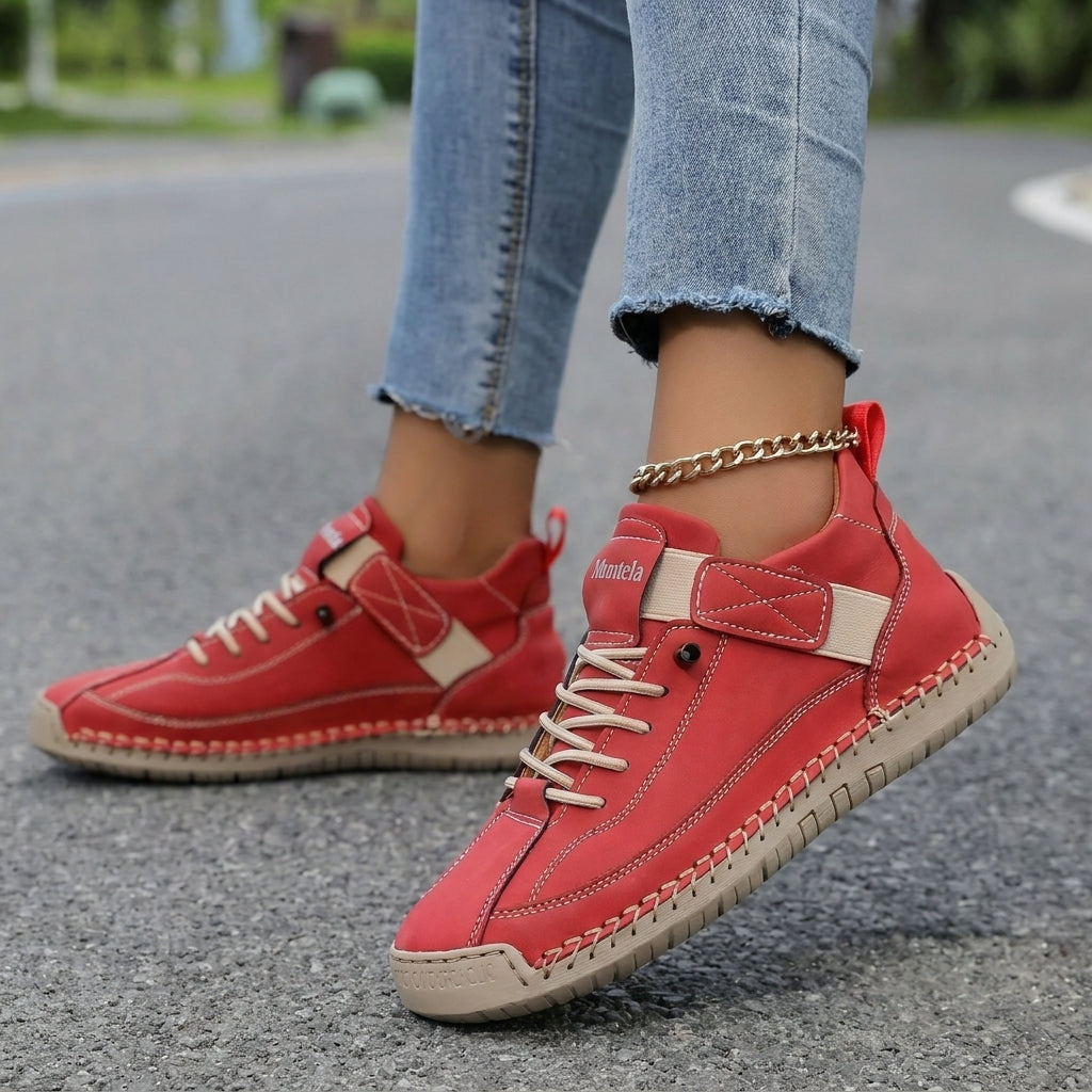 Mia – Komfortable & Schmerzfreie Orthopädische Sneakers  - By Qivii