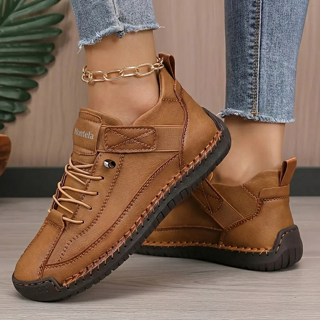 Mia – Komfortable & Schmerzfreie Orthopädische Sneakers  - By Qivii