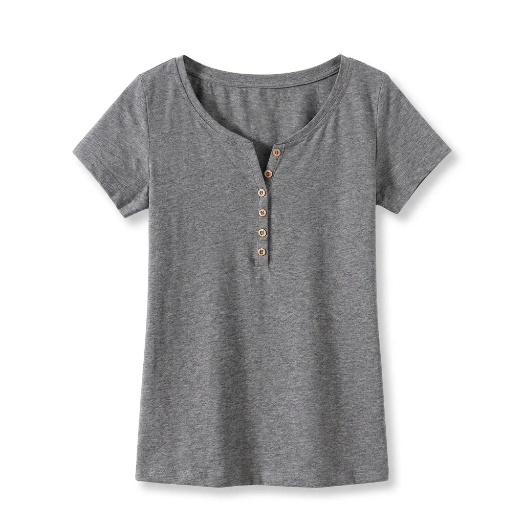 Natalia V Neck Tee