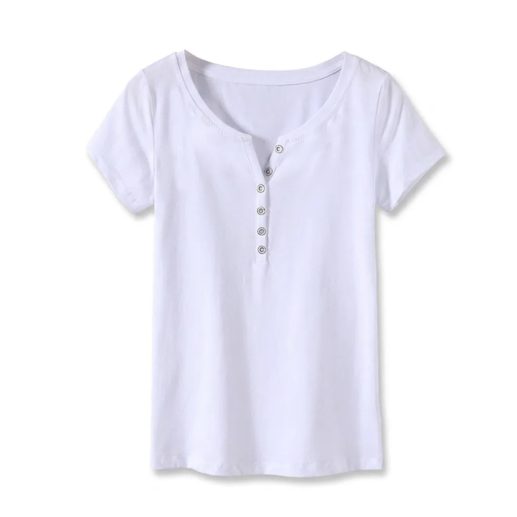 Natalia V Neck Tee