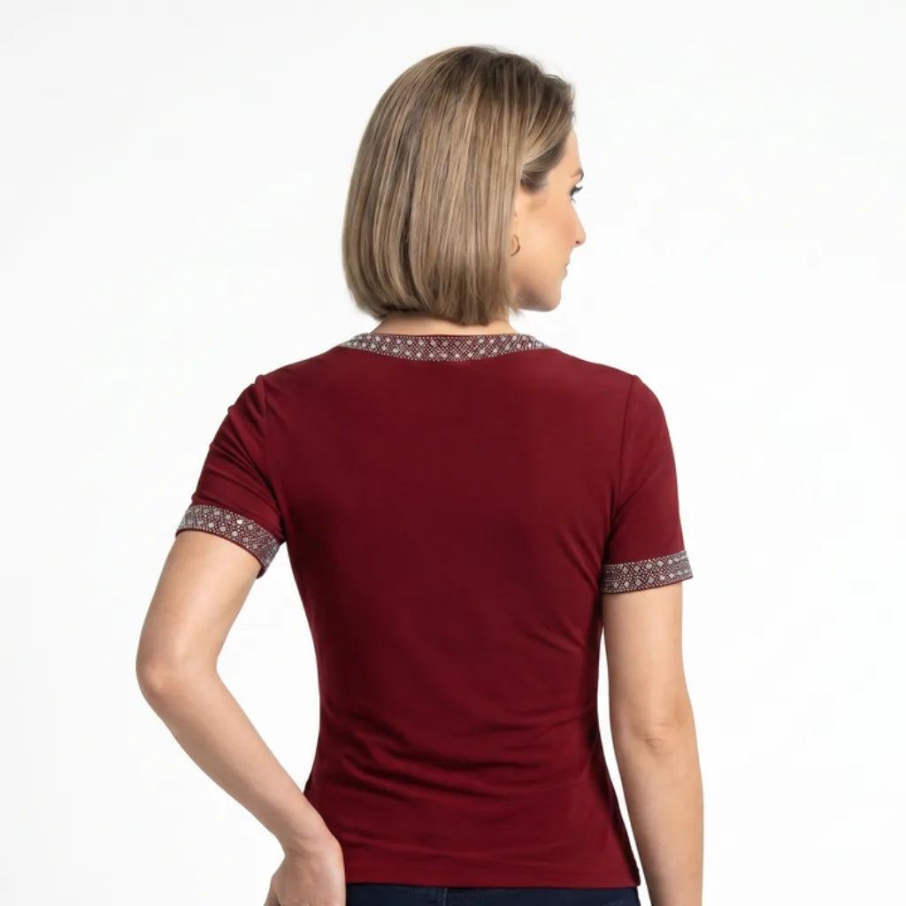 Neha V-Neck Tee