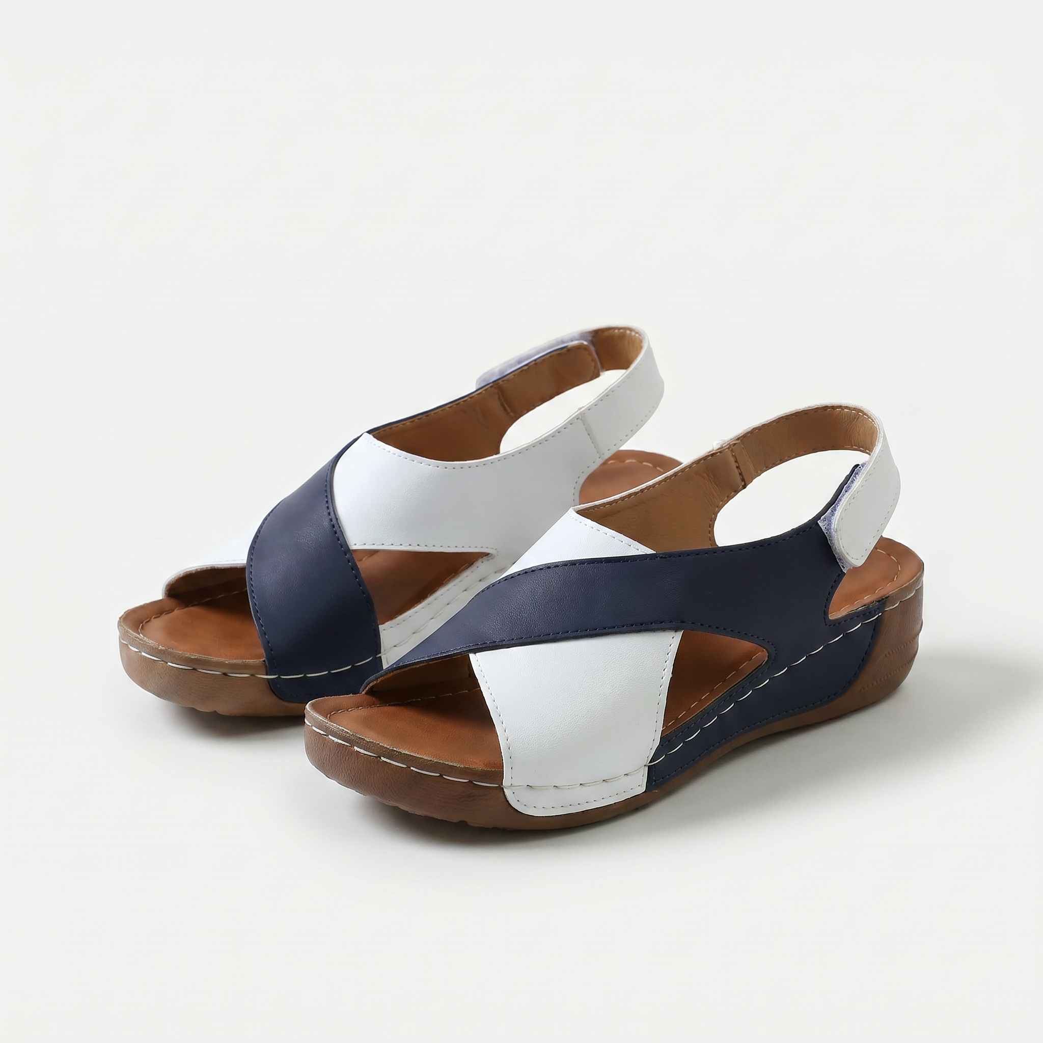 Nicole – Orthopädische Sandalen mit offener Spitze  - By Qivii