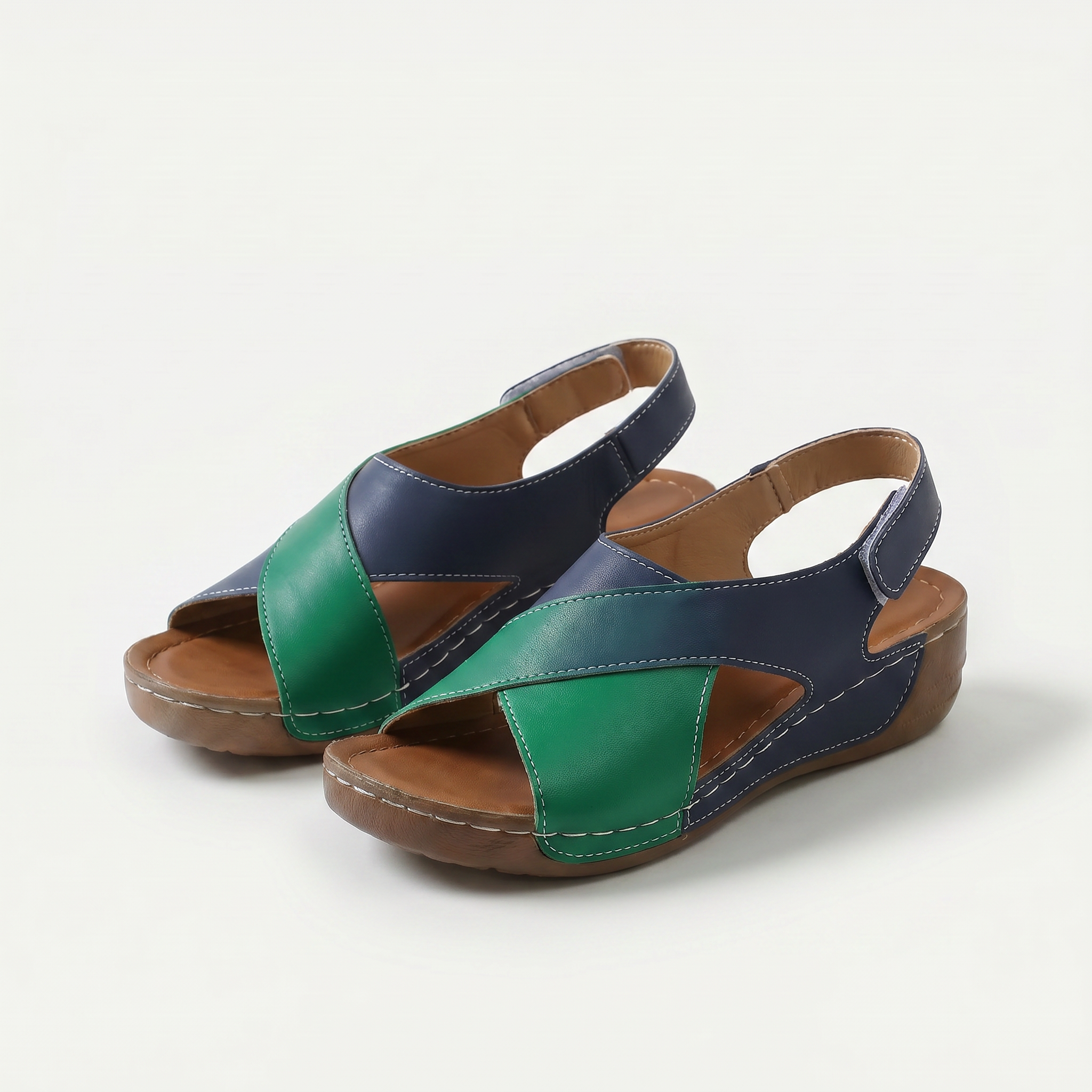 Nicole – Orthopädische Sandalen mit offener Spitze  - By Qivii