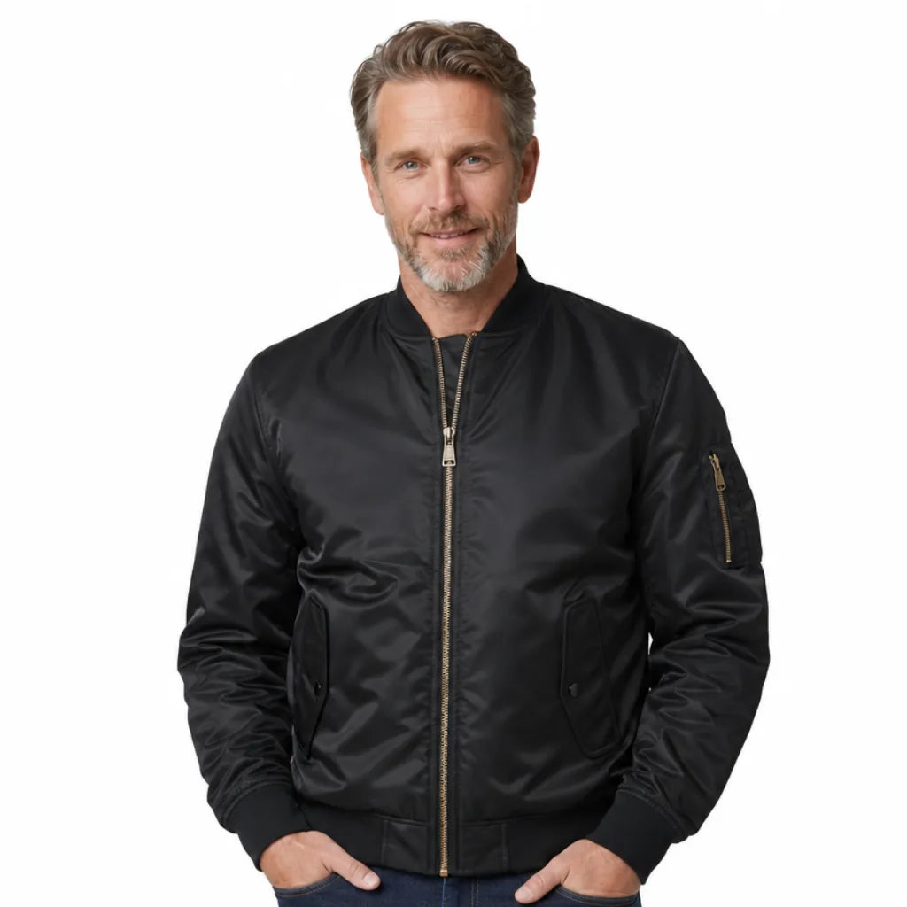 Nolan | Mens Warm MA-1 Bomber Jacket