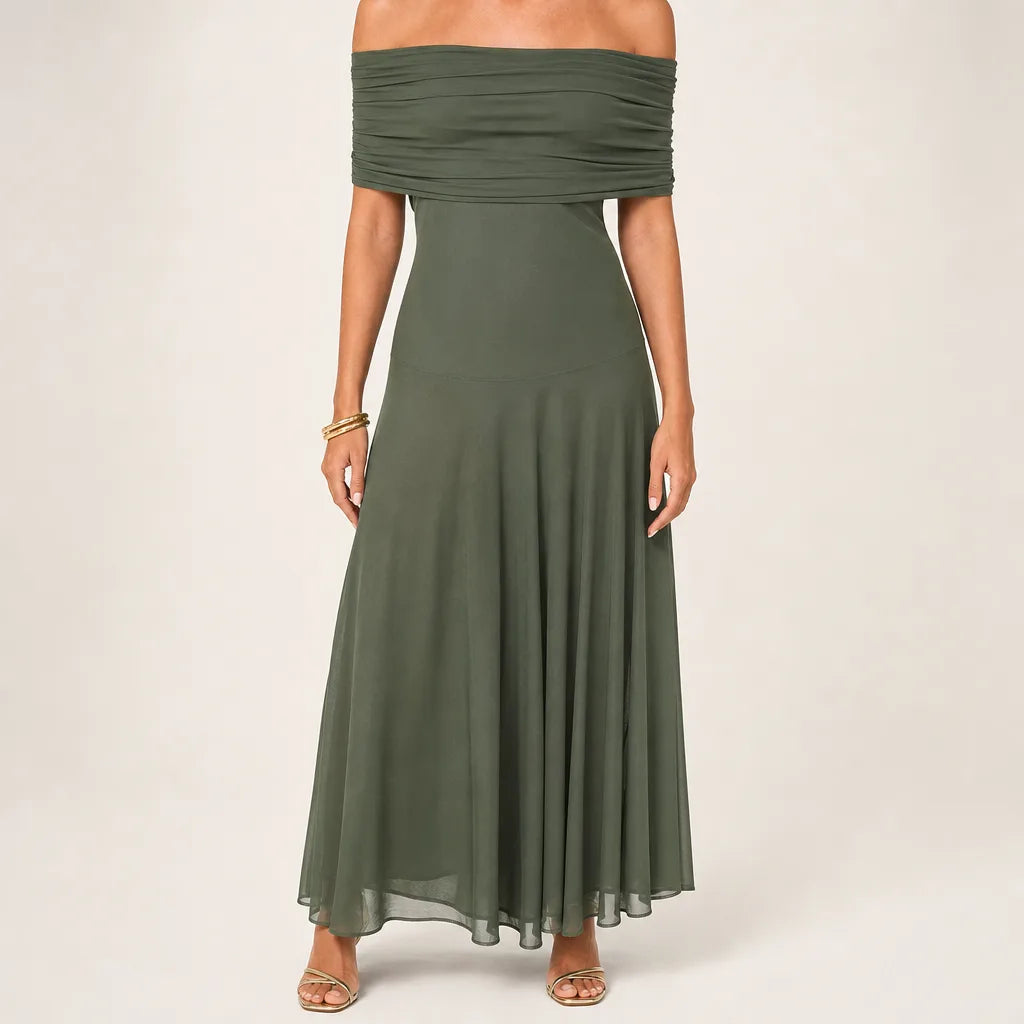 Odalys | Womens Fall Wedding Guest Maxi Dress