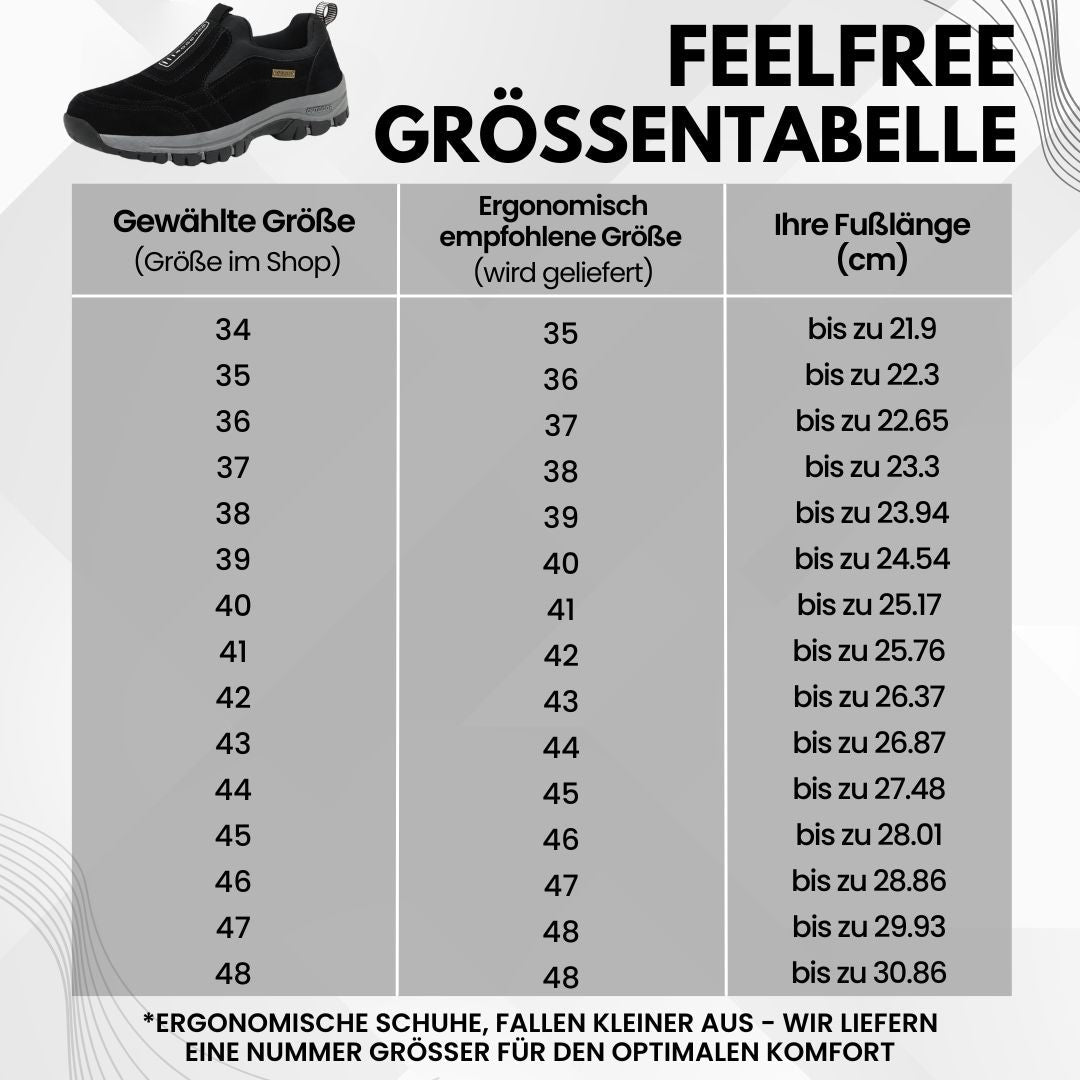 FeelFree – Orthopädische Komfortschuhe  - By Qivii