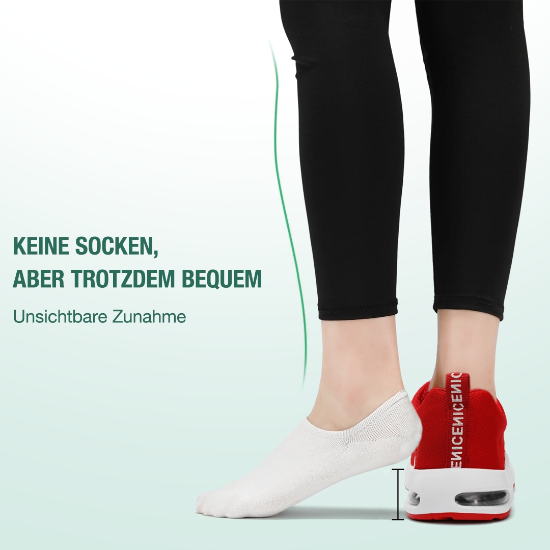 Friedensfuß Orthopädische Schuhe - Rot  - By Qivii