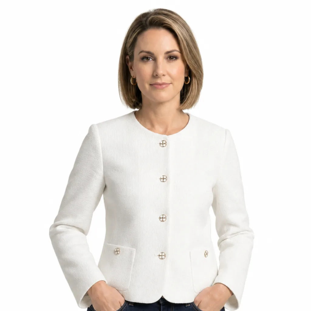 Olivia Cropped Blazer Jacket