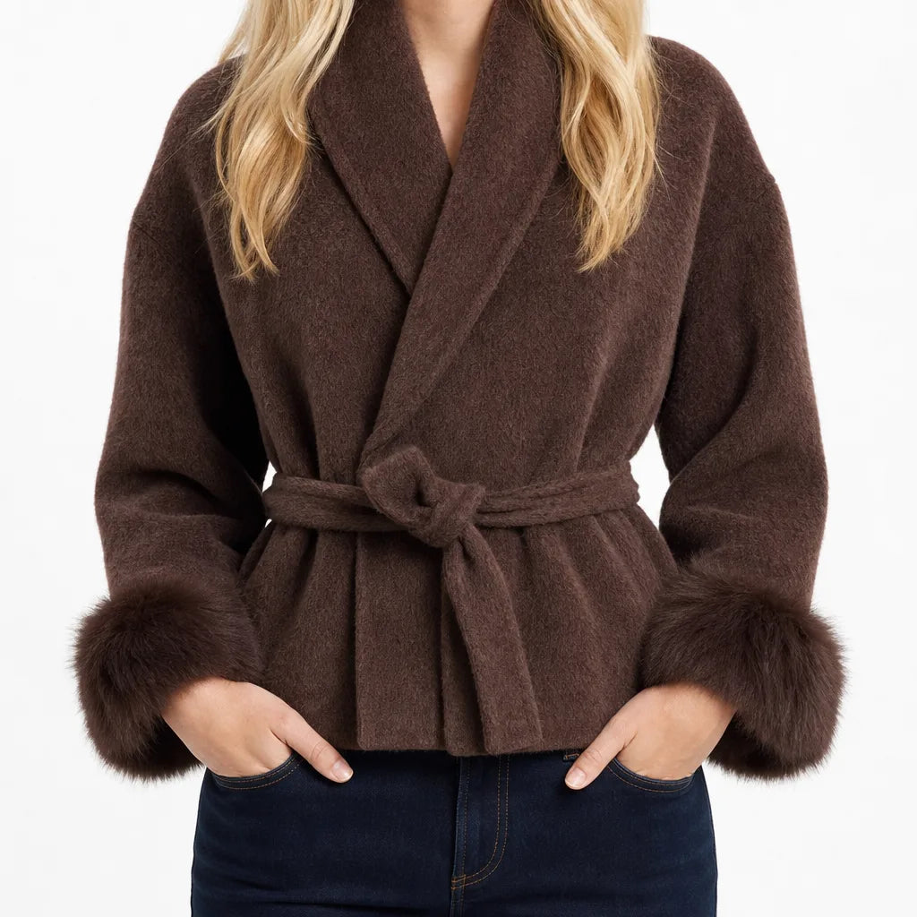 Persephone | Women's Cropped Short Trench Coat