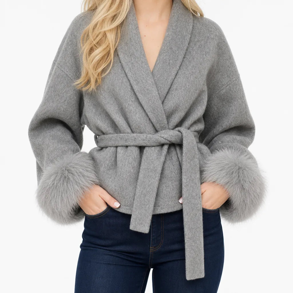 Persephone | Women's Cropped Short Trench Coat