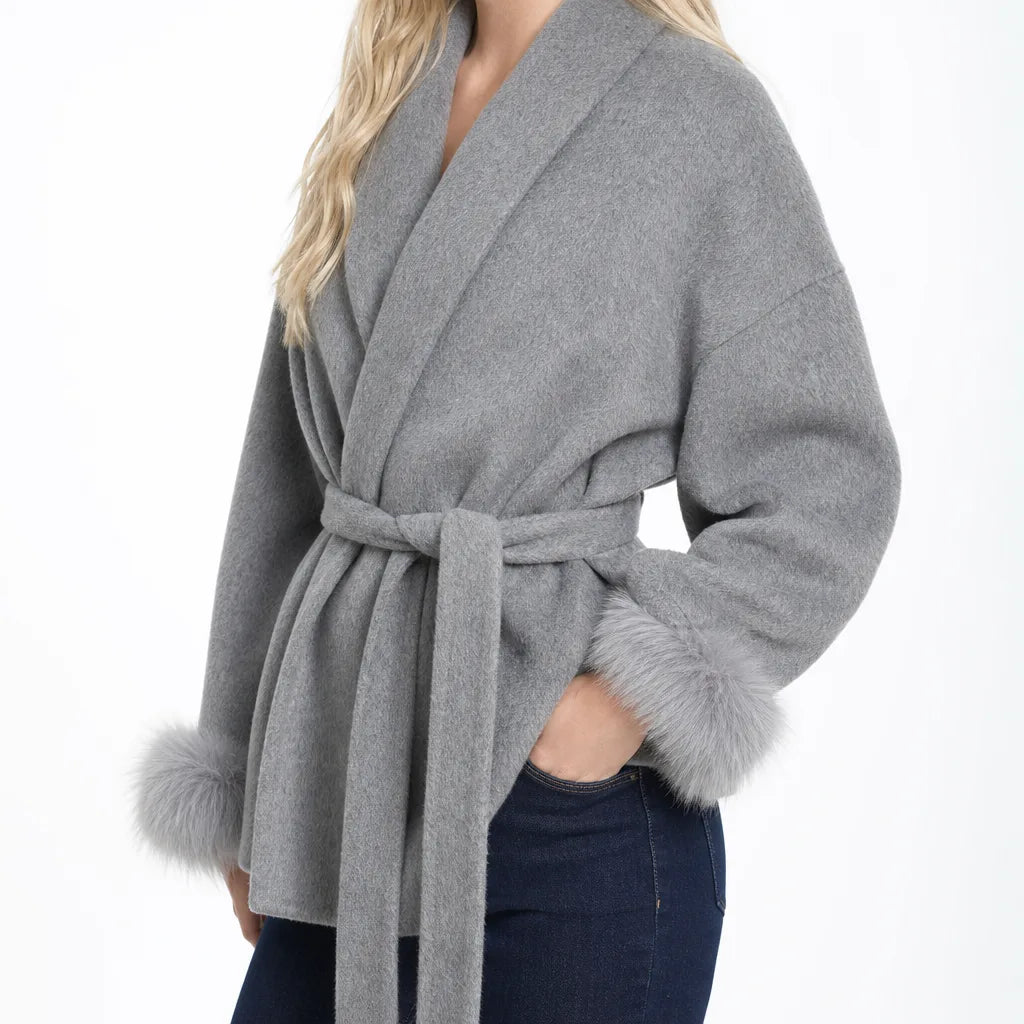 Persephone | Women's Cropped Short Trench Coat