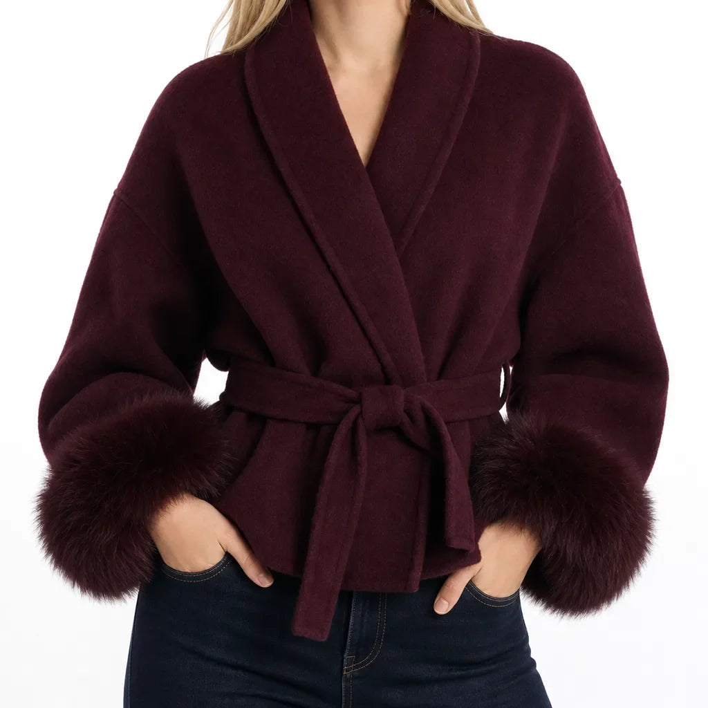 Persephone | Women's Cropped Short Trench Coat