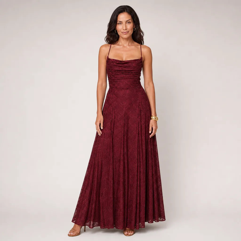 Philippa | Womens Fall Homecoming Maxi Dress