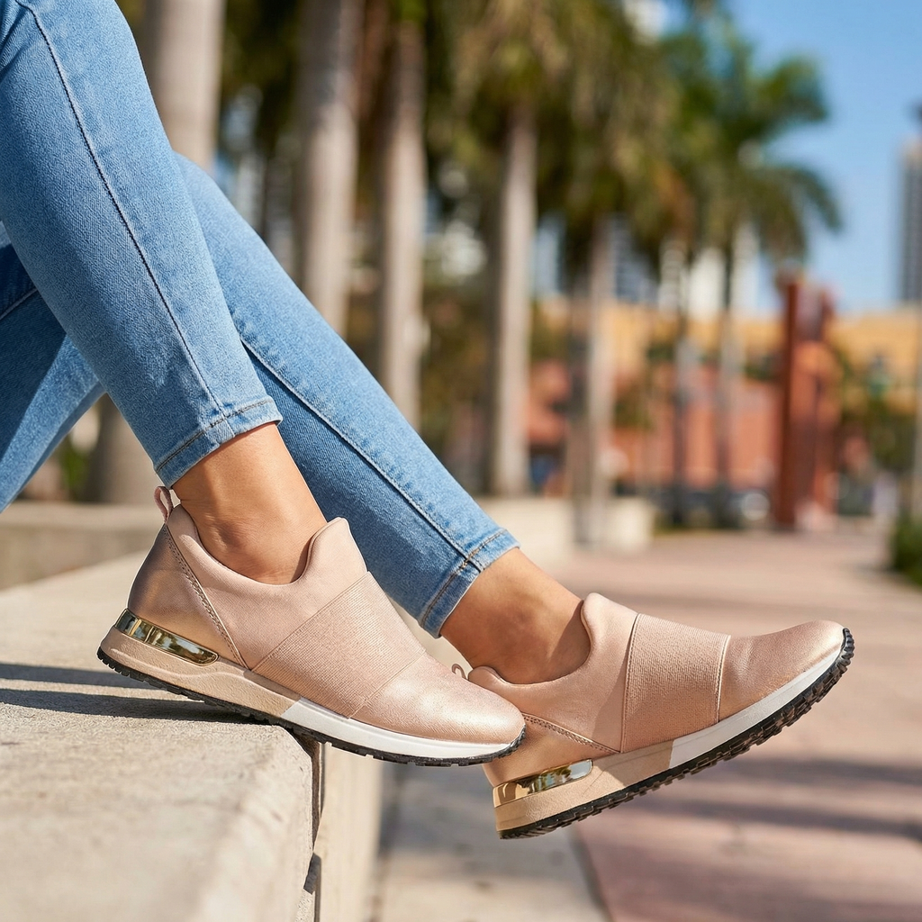 Lucille Wedge Sneakers