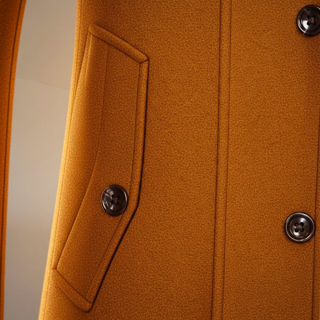 Kensworth Legacy Virgin Wool Coat  - By Qivii