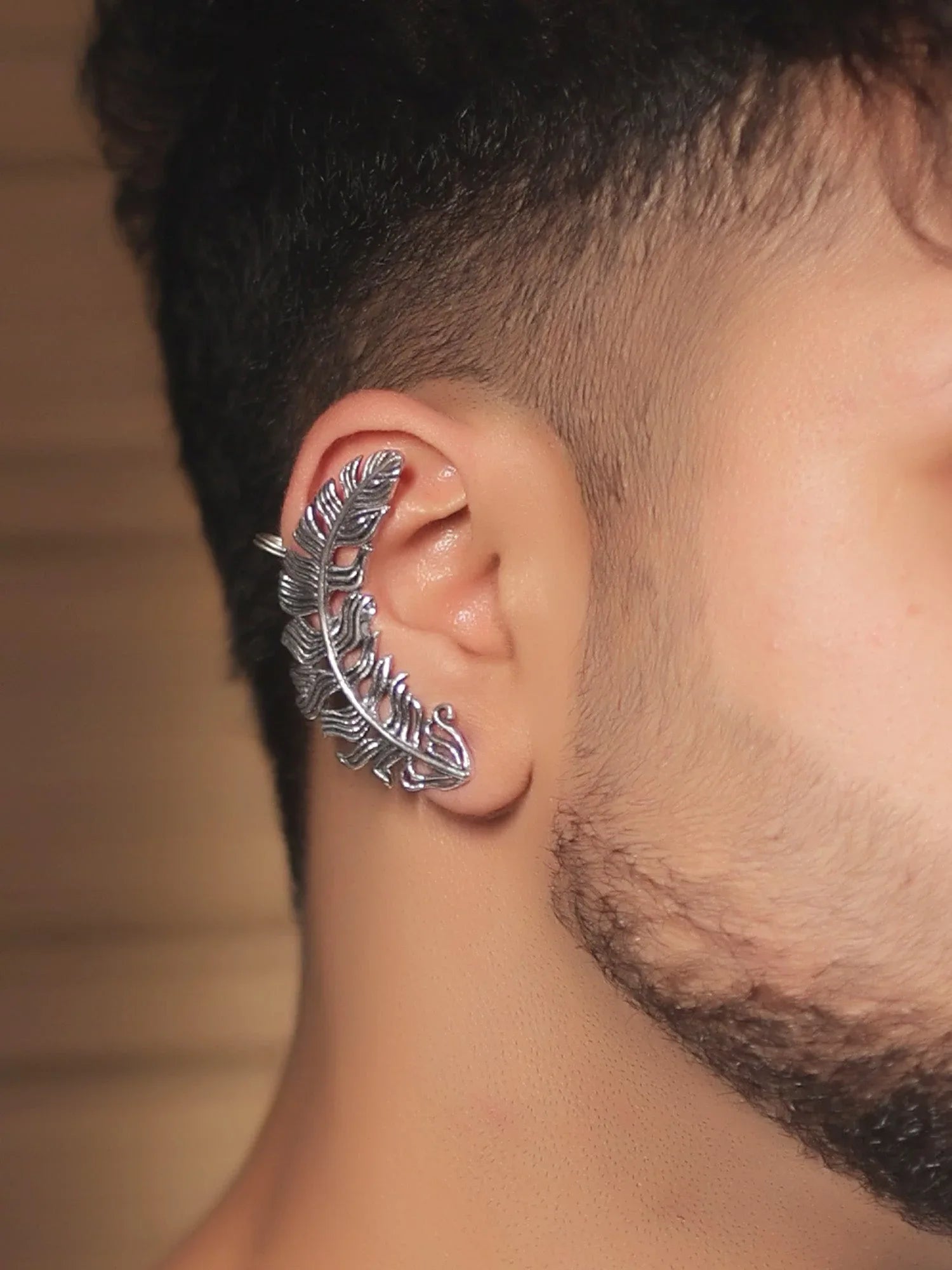 Aadithi Silver Western Earrings