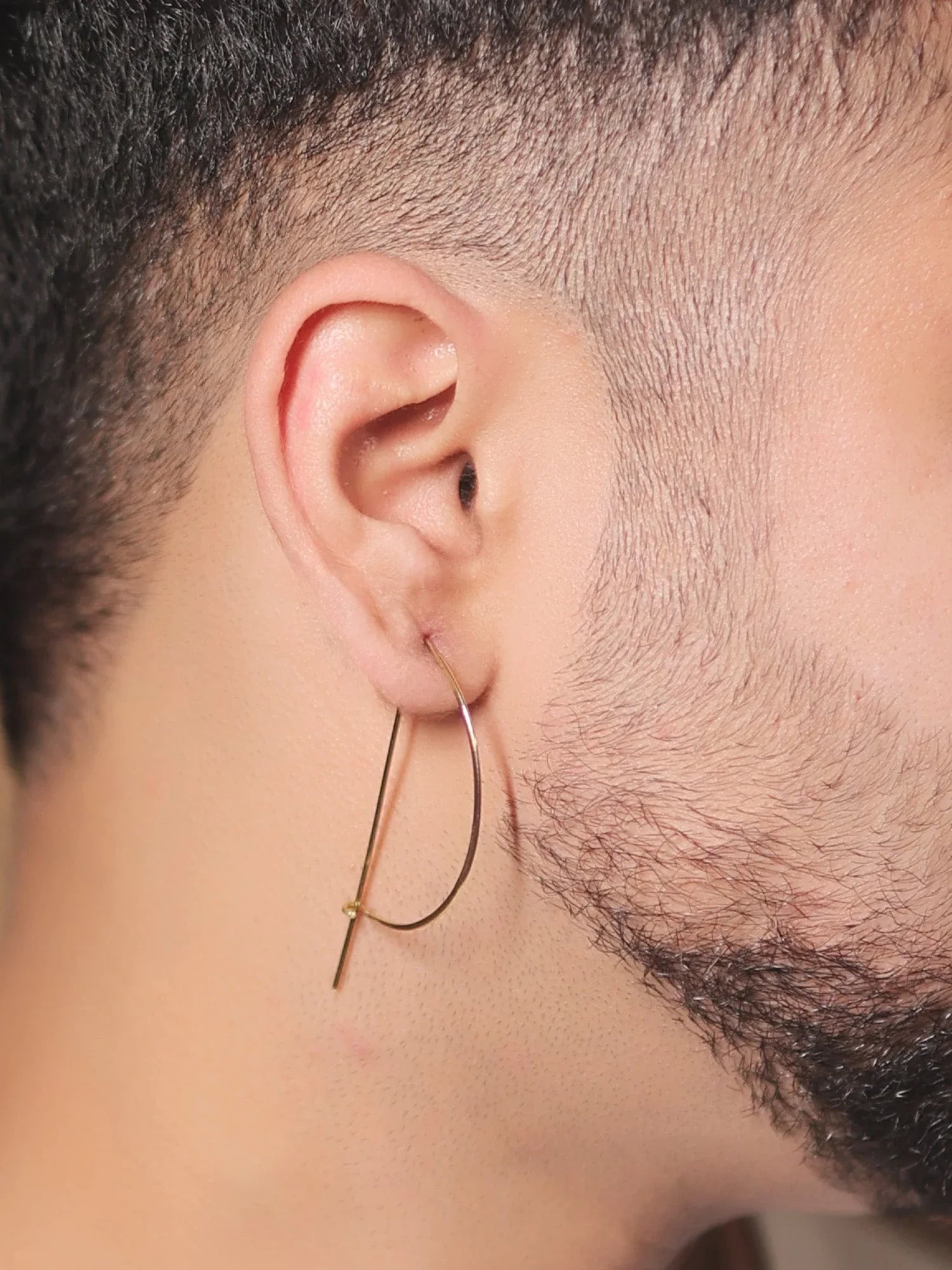 Aarvi Golden Western Earrings