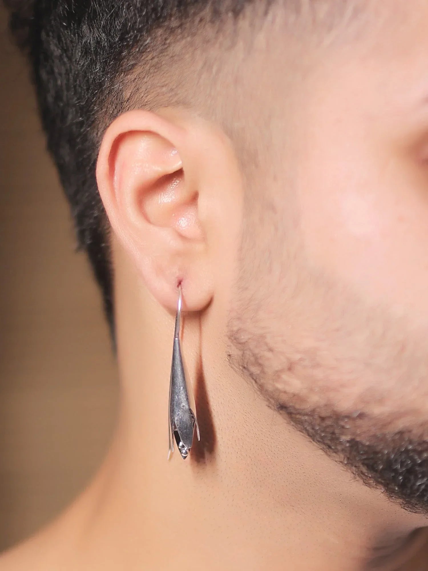 Swati Silver Western Earrings