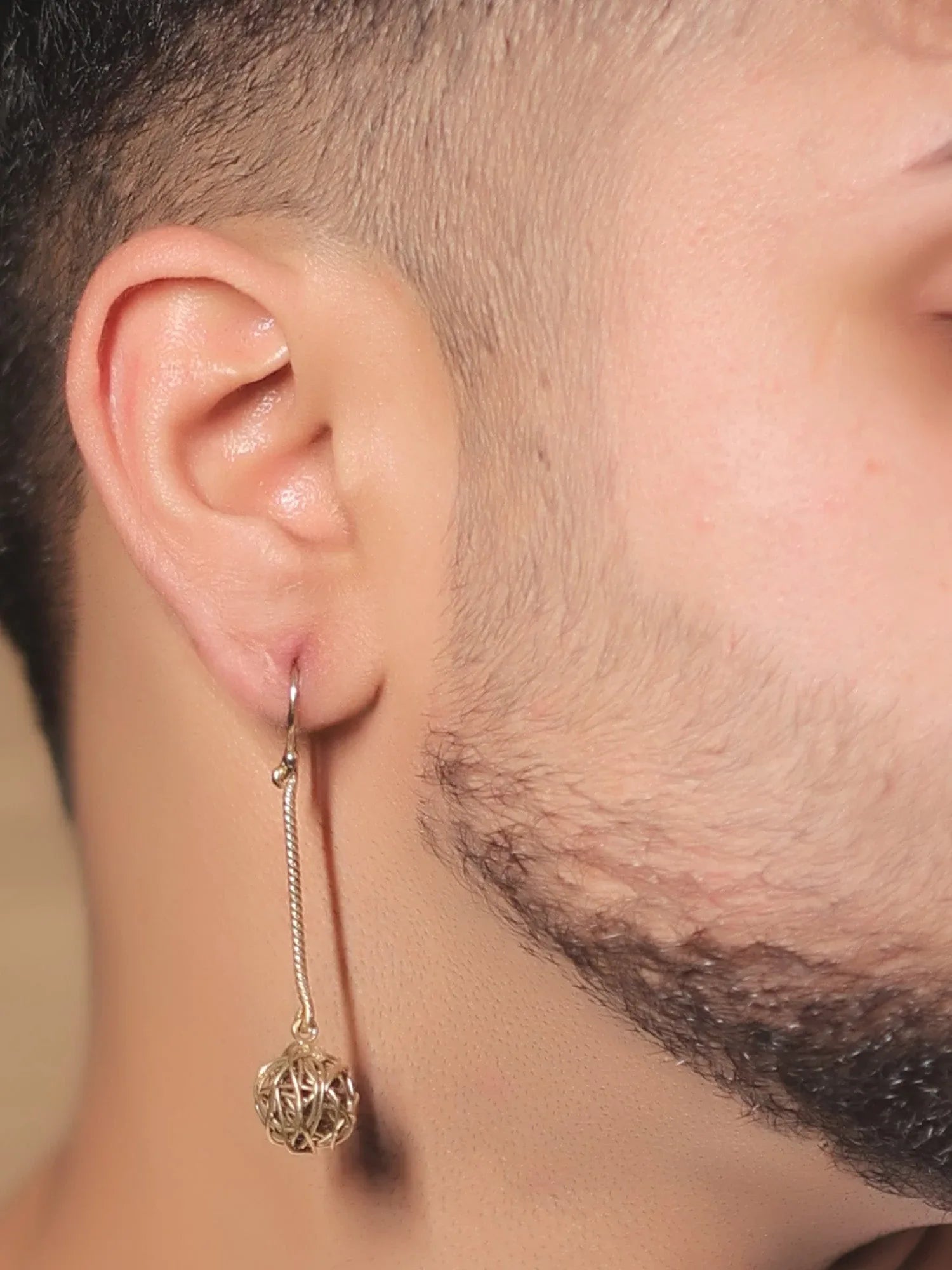 Amelya Golden Western Earrings