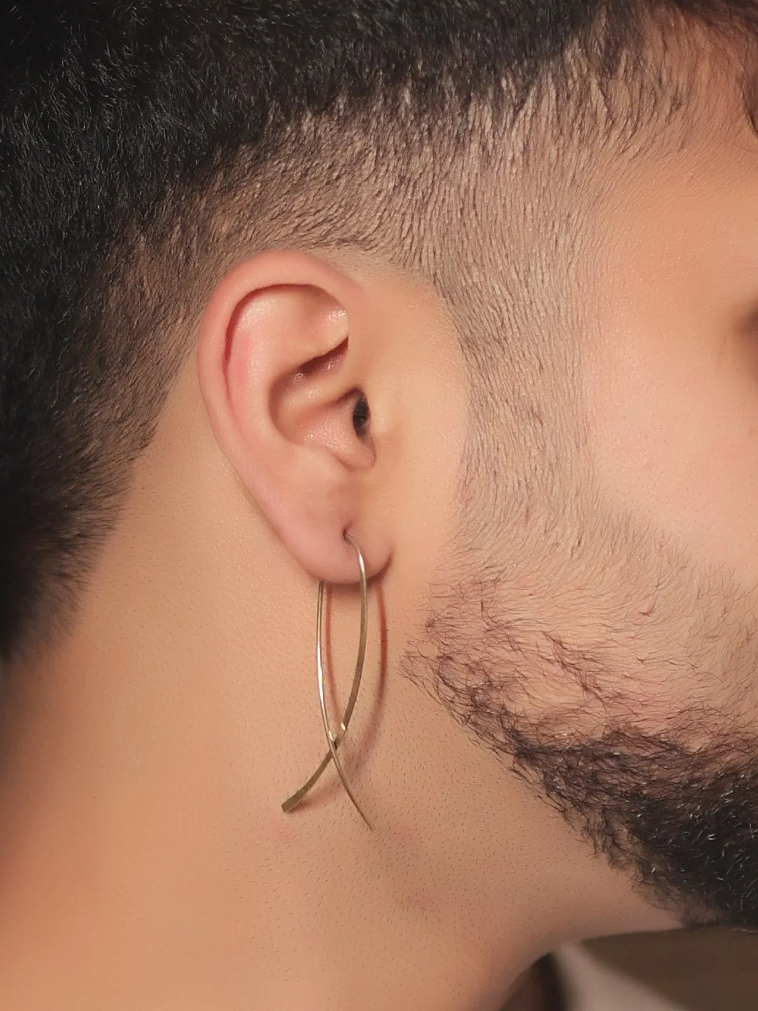 Hyma Golden Western Earrings