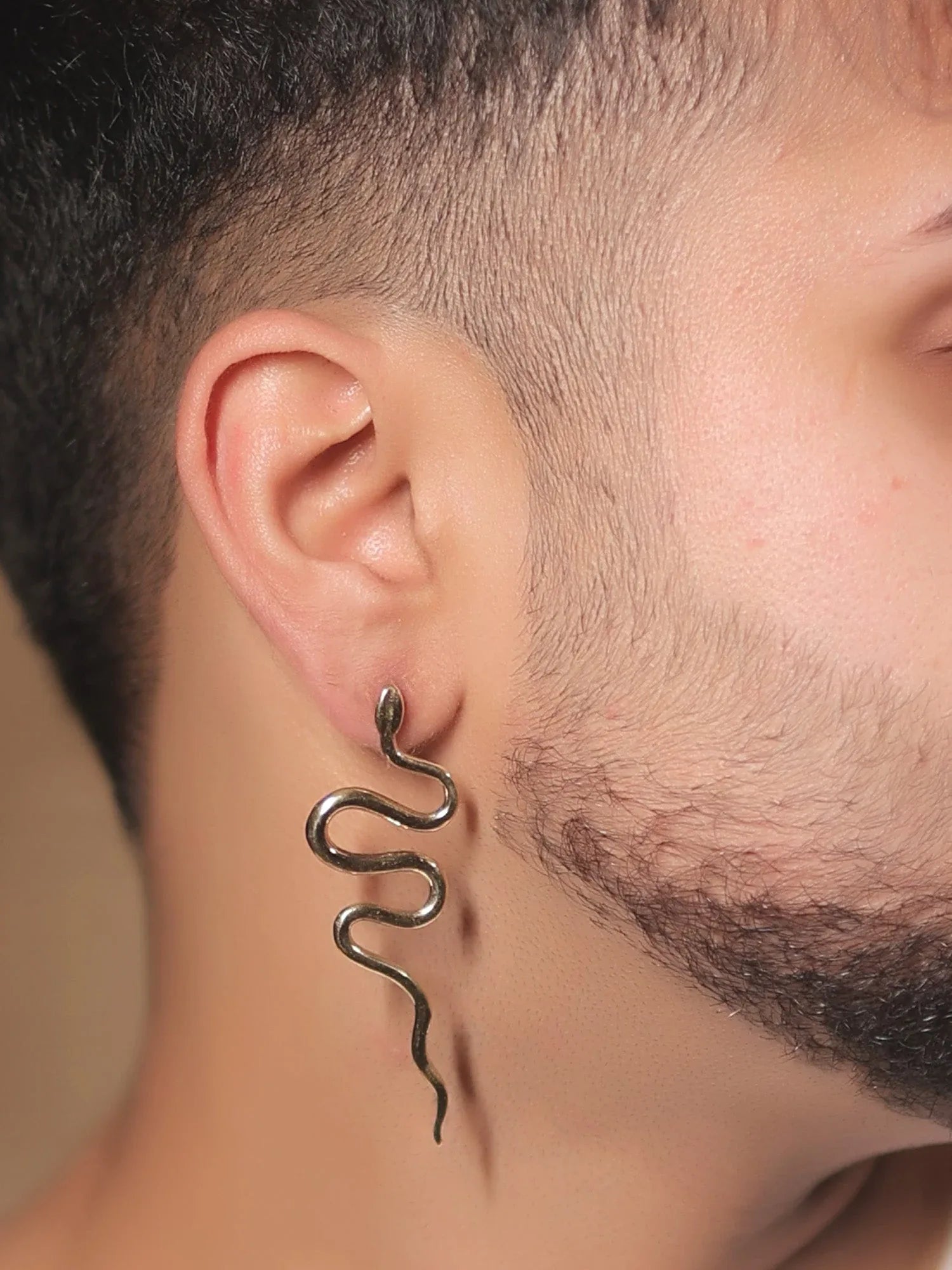 Leah Golden Western Earrings