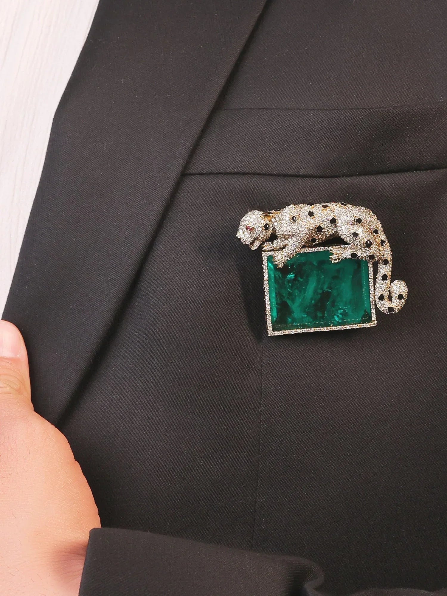 Gavin Green Leopard Brooch
