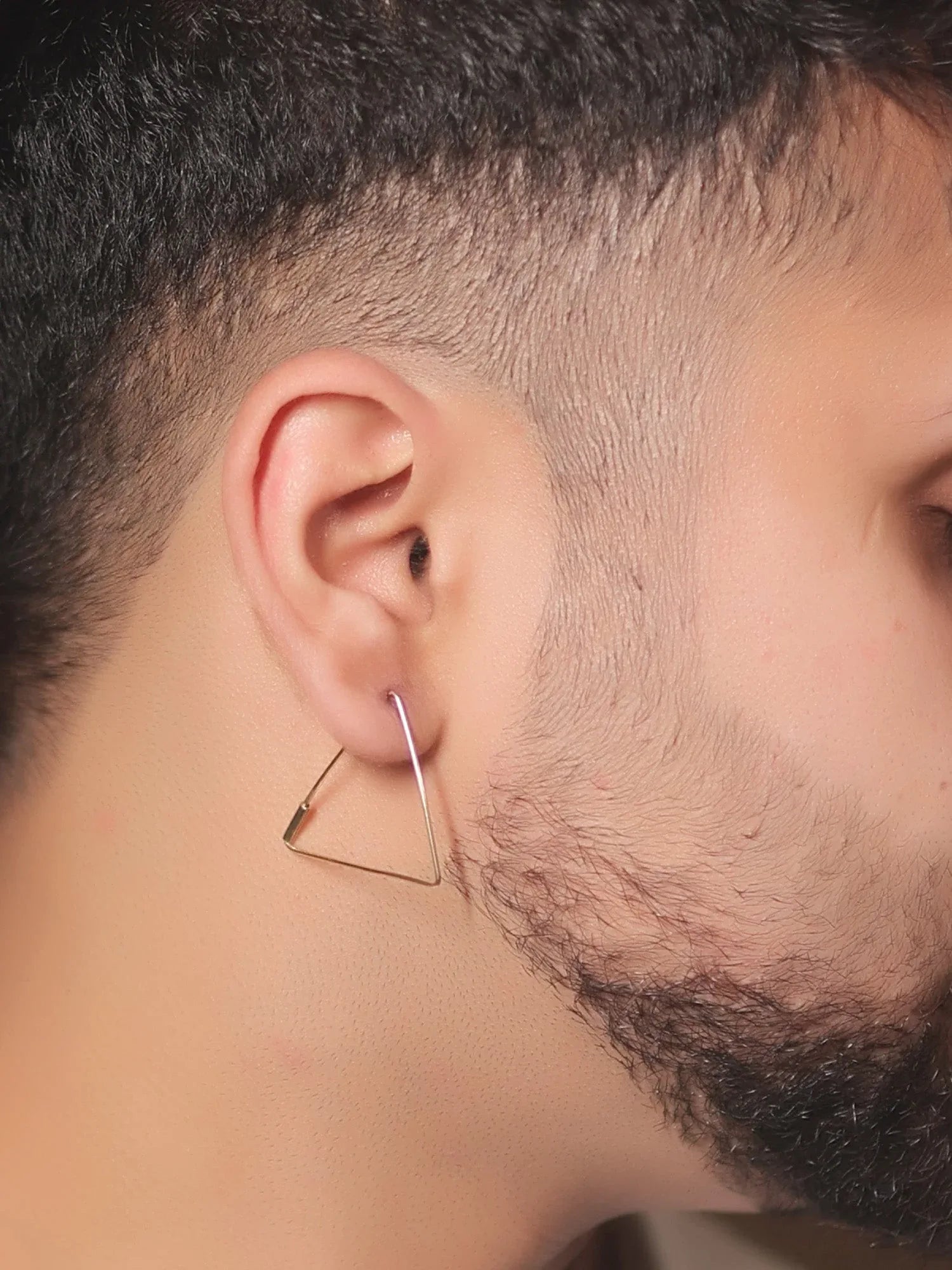 Shagun Golden Western Earrings