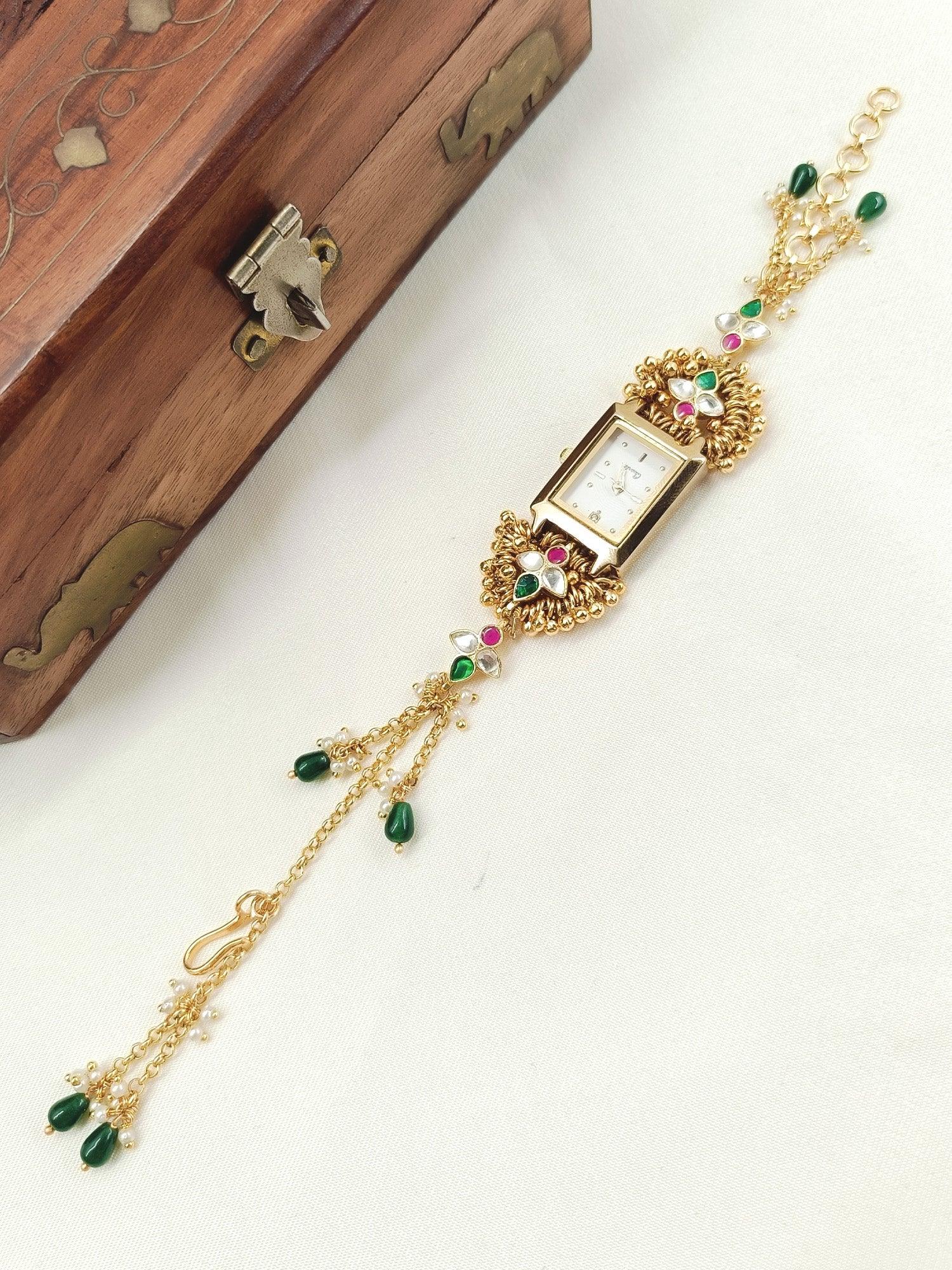 Anupriya's Paachi Kundan Watch