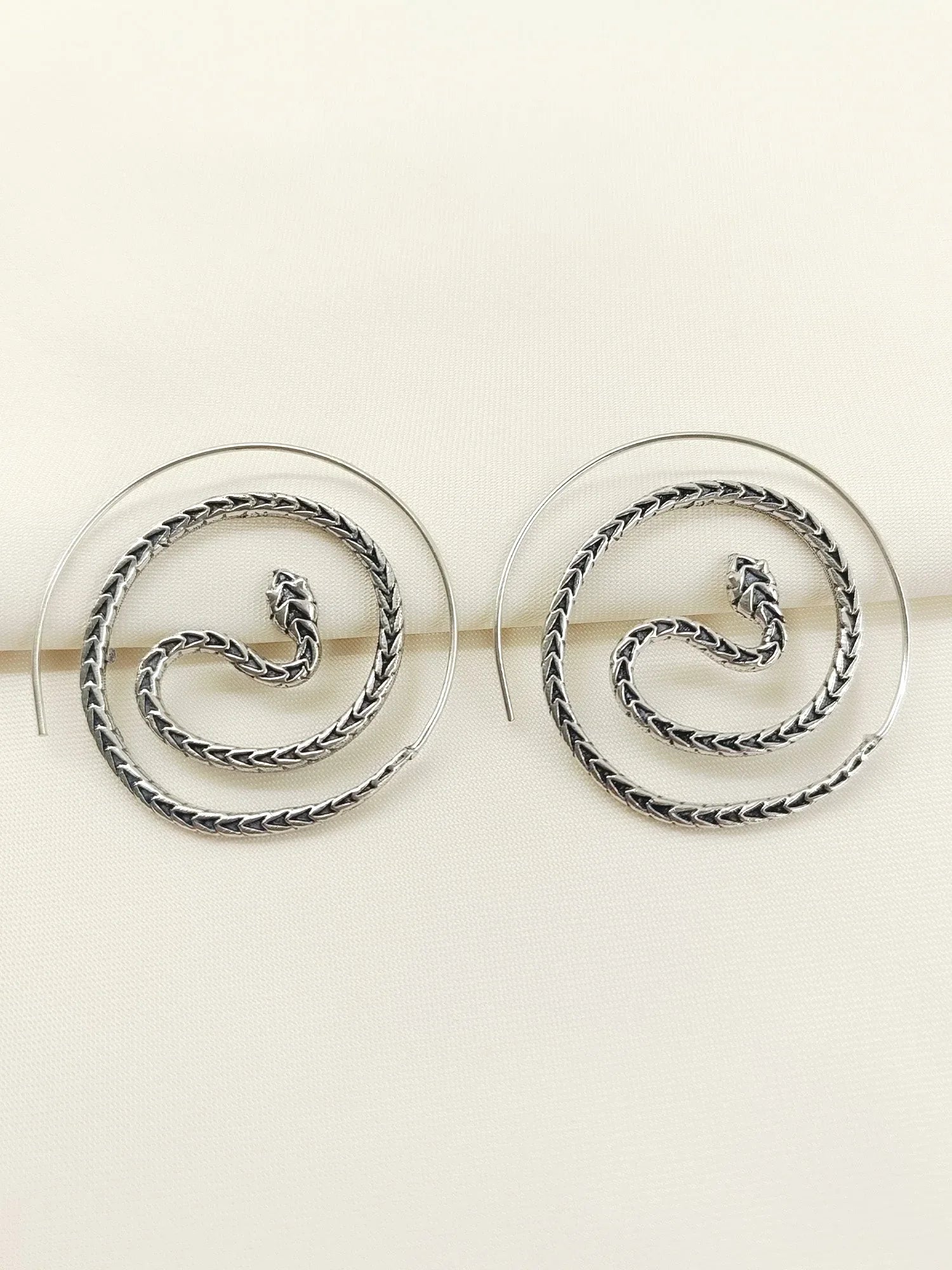Ragvi Silver Western Earrings