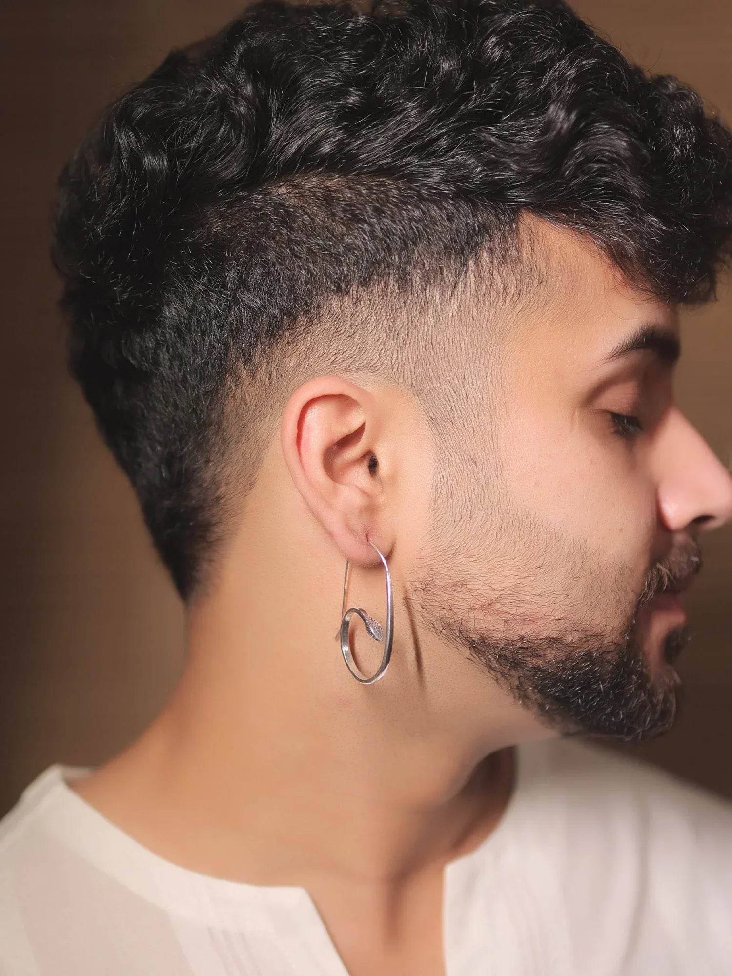 Giselle Silver Western Earrings