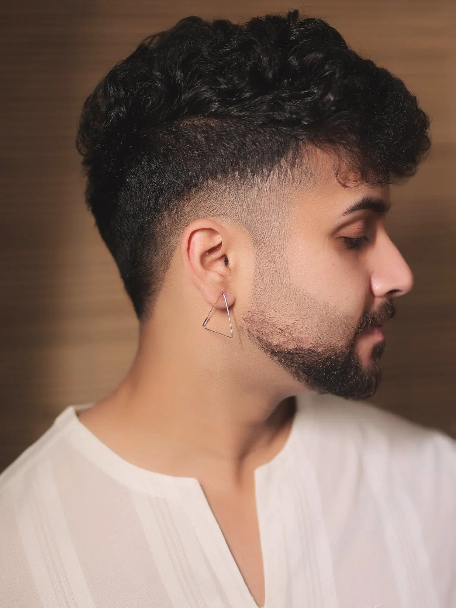 Erica Silver Western Earrings