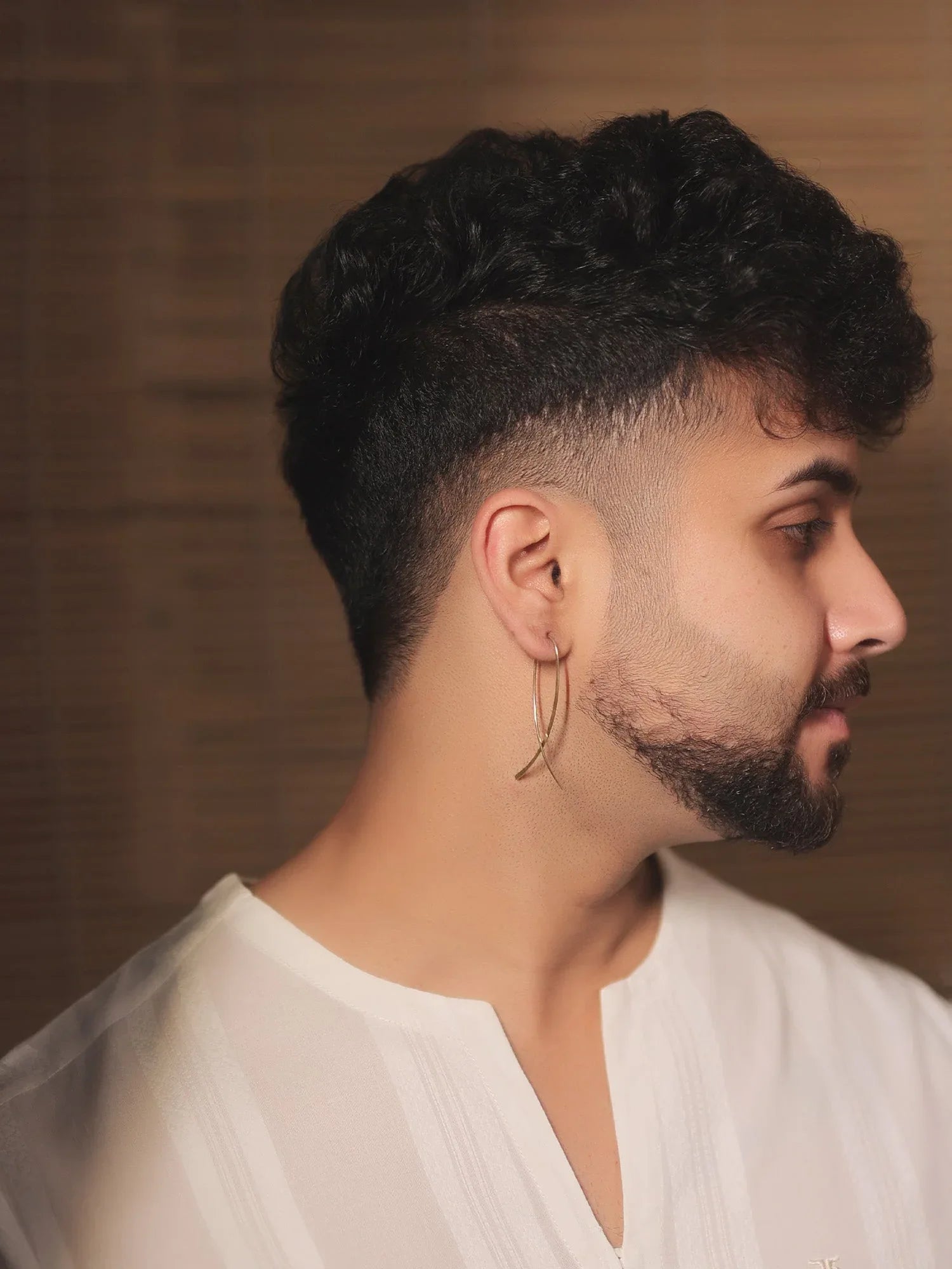 Hyma Golden Western Earrings