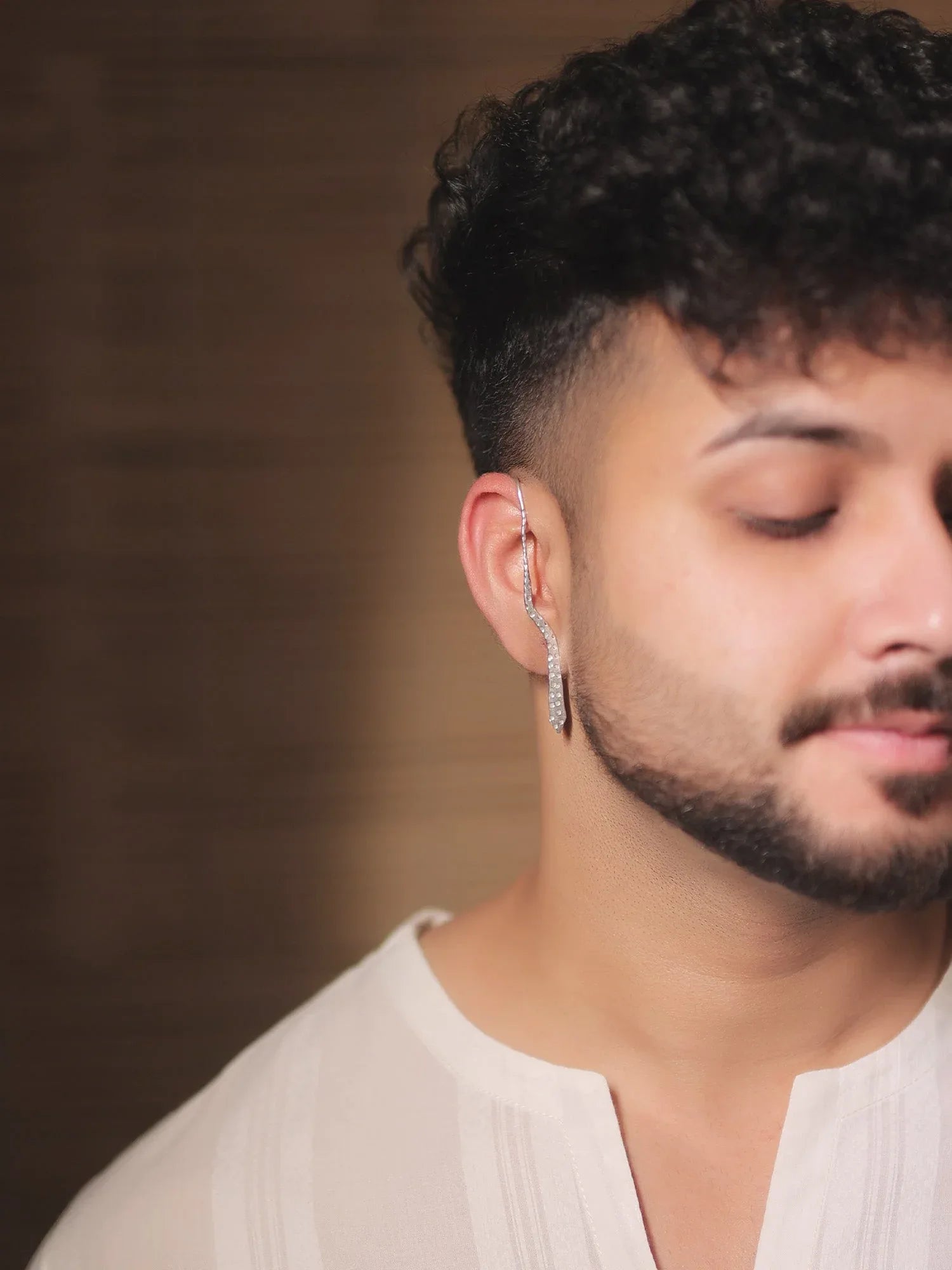 Reya Silver Western Earrings