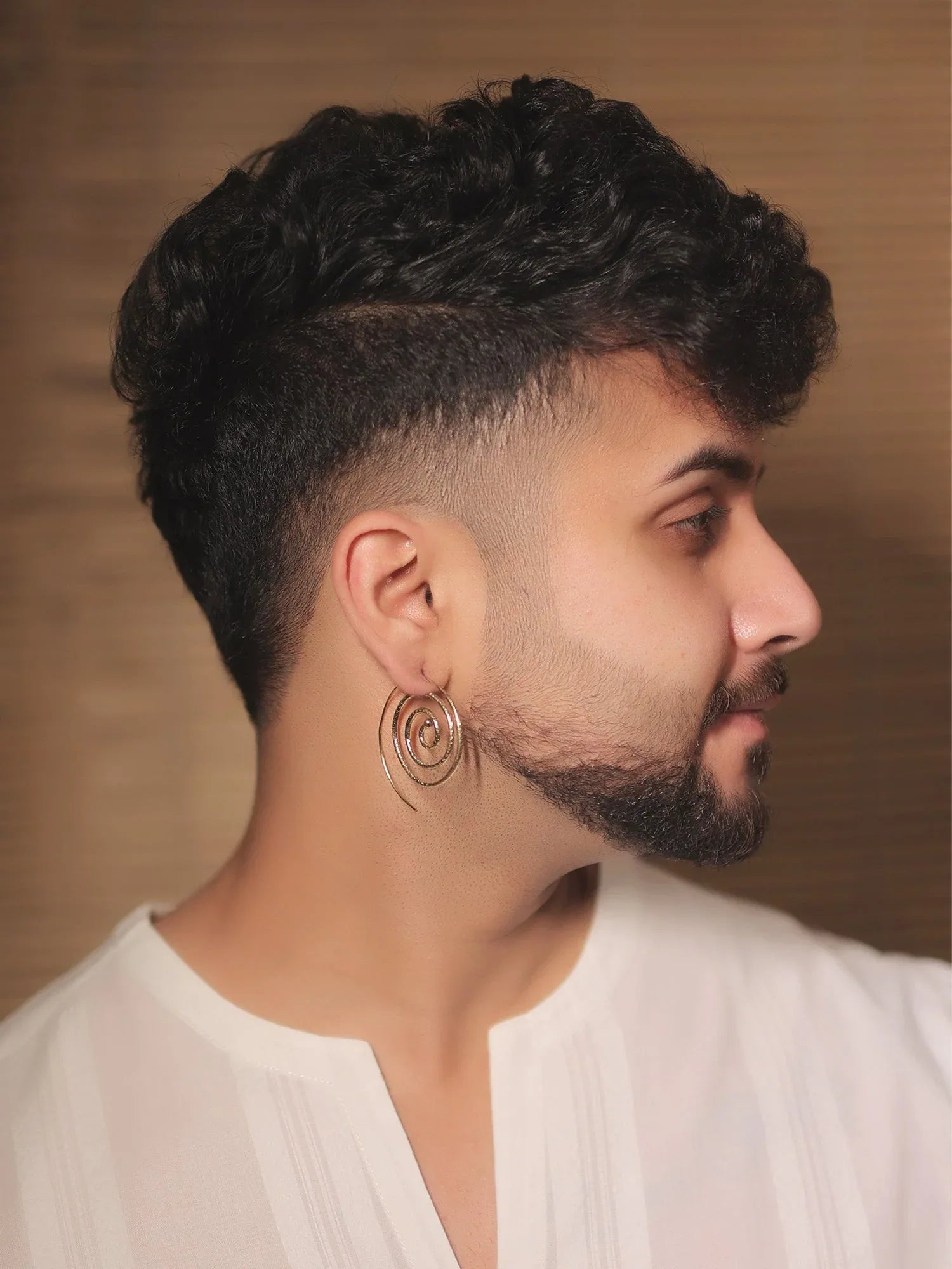 Azmat Golden Western Earrings