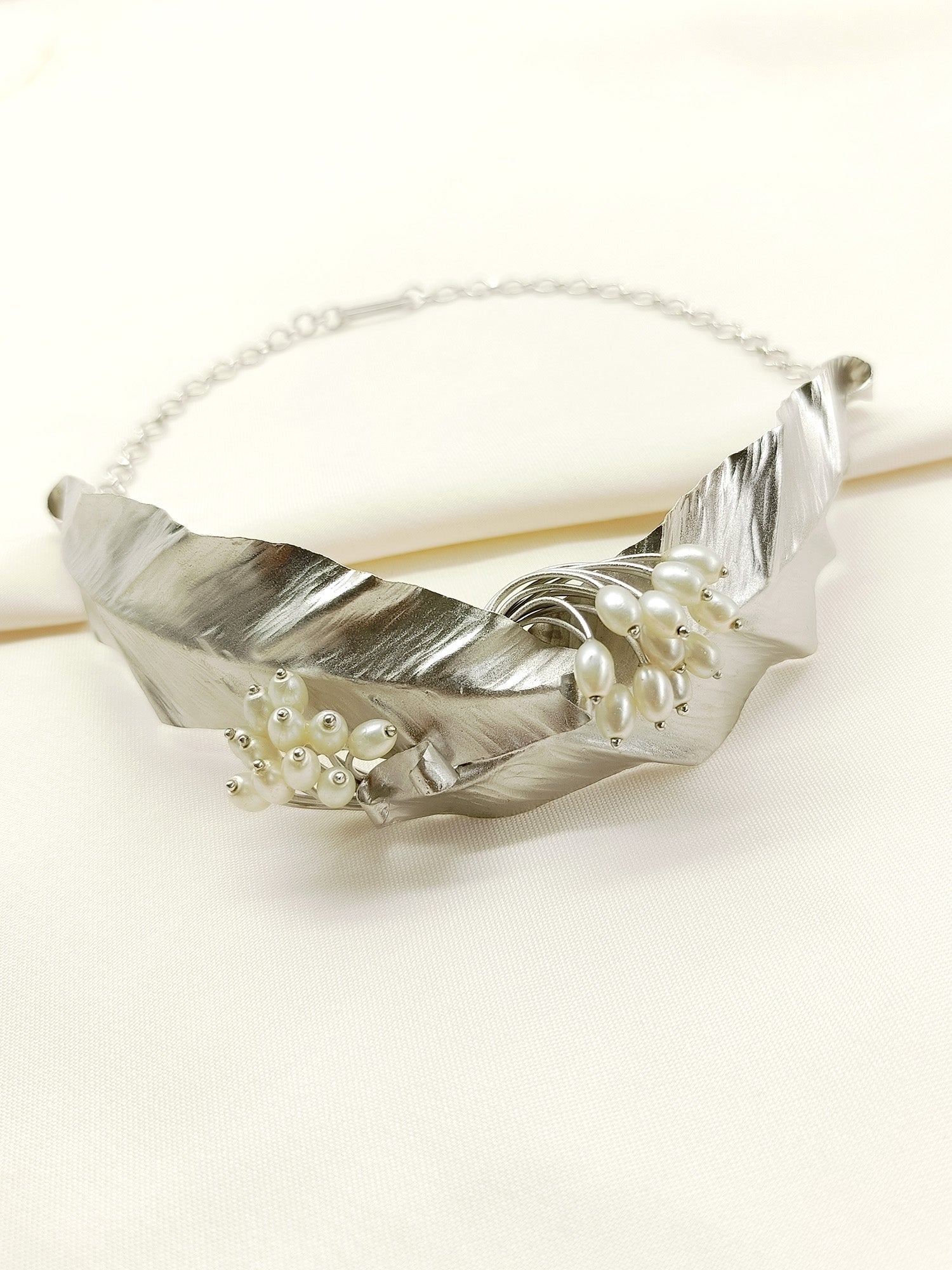 Rehya Silver Western Neckpiece