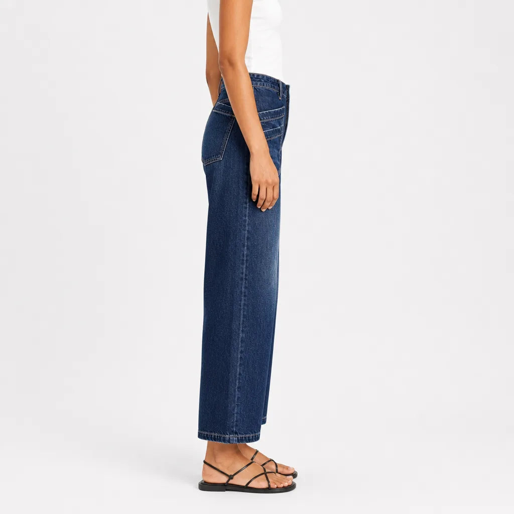 Poppy | Womens Baggy Wide Leg Jeans