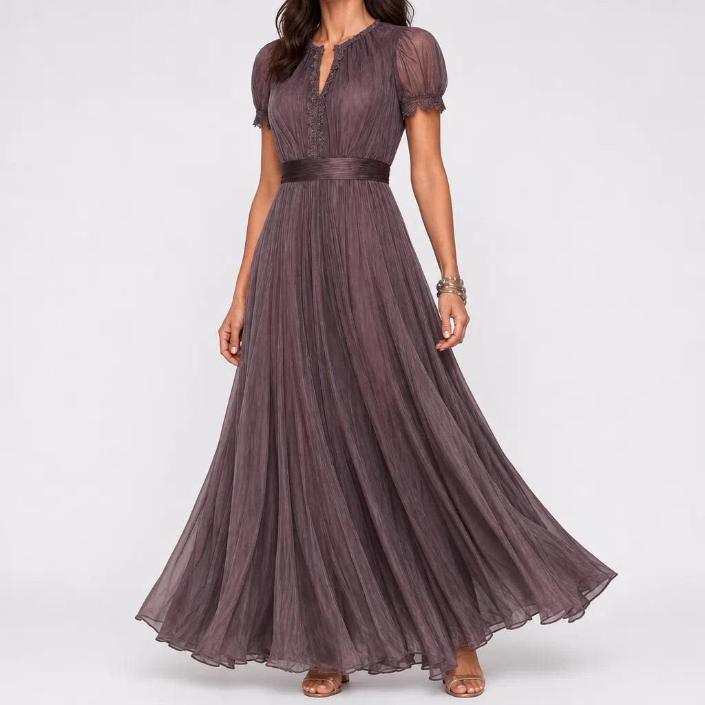 Priya | Womens Elegant Vintage Evening Maxi Dress