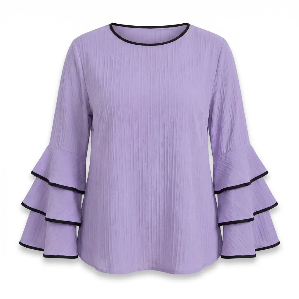 Althea Flared Sleeve Top