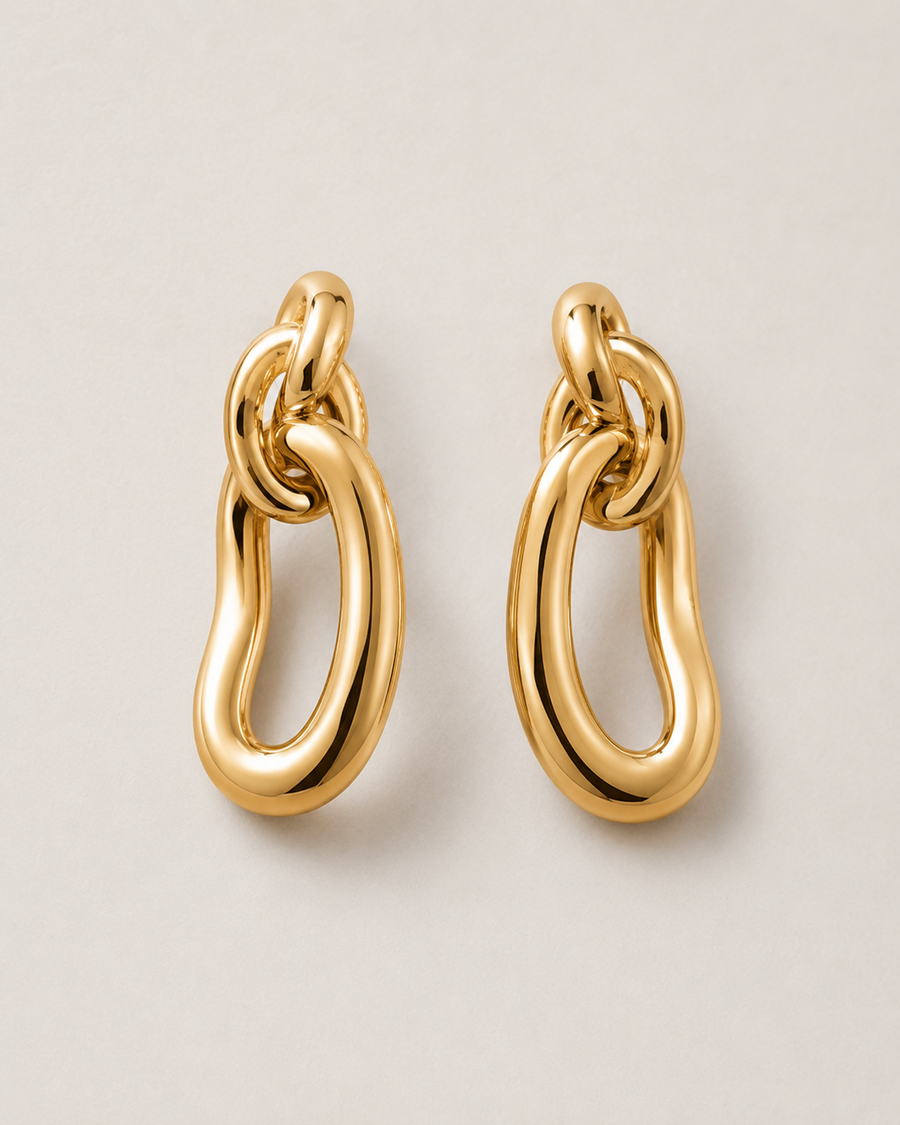 Polished Loop Earrings