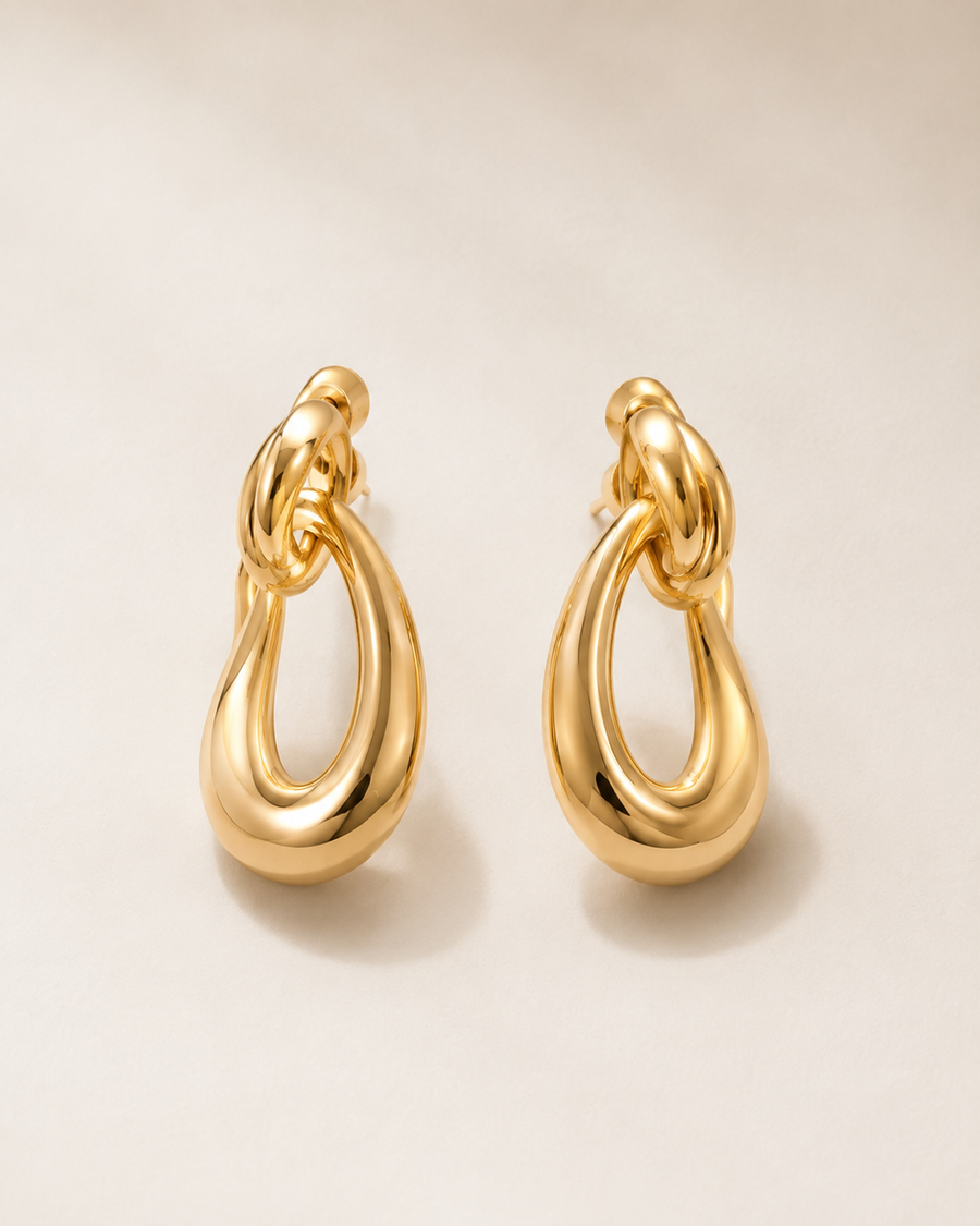 Sculptural Drop Earrings