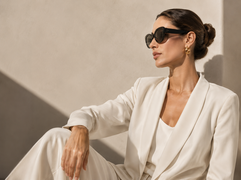 Draped Silk Top