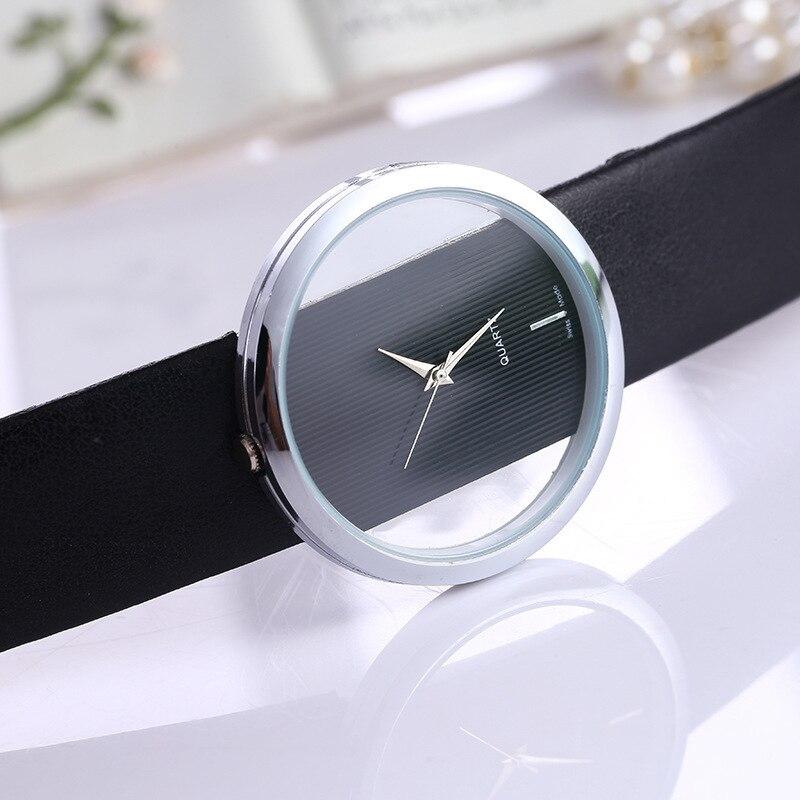 Chique Duidelijke Wijzerplaat Quartz Horloge  - By Qivii